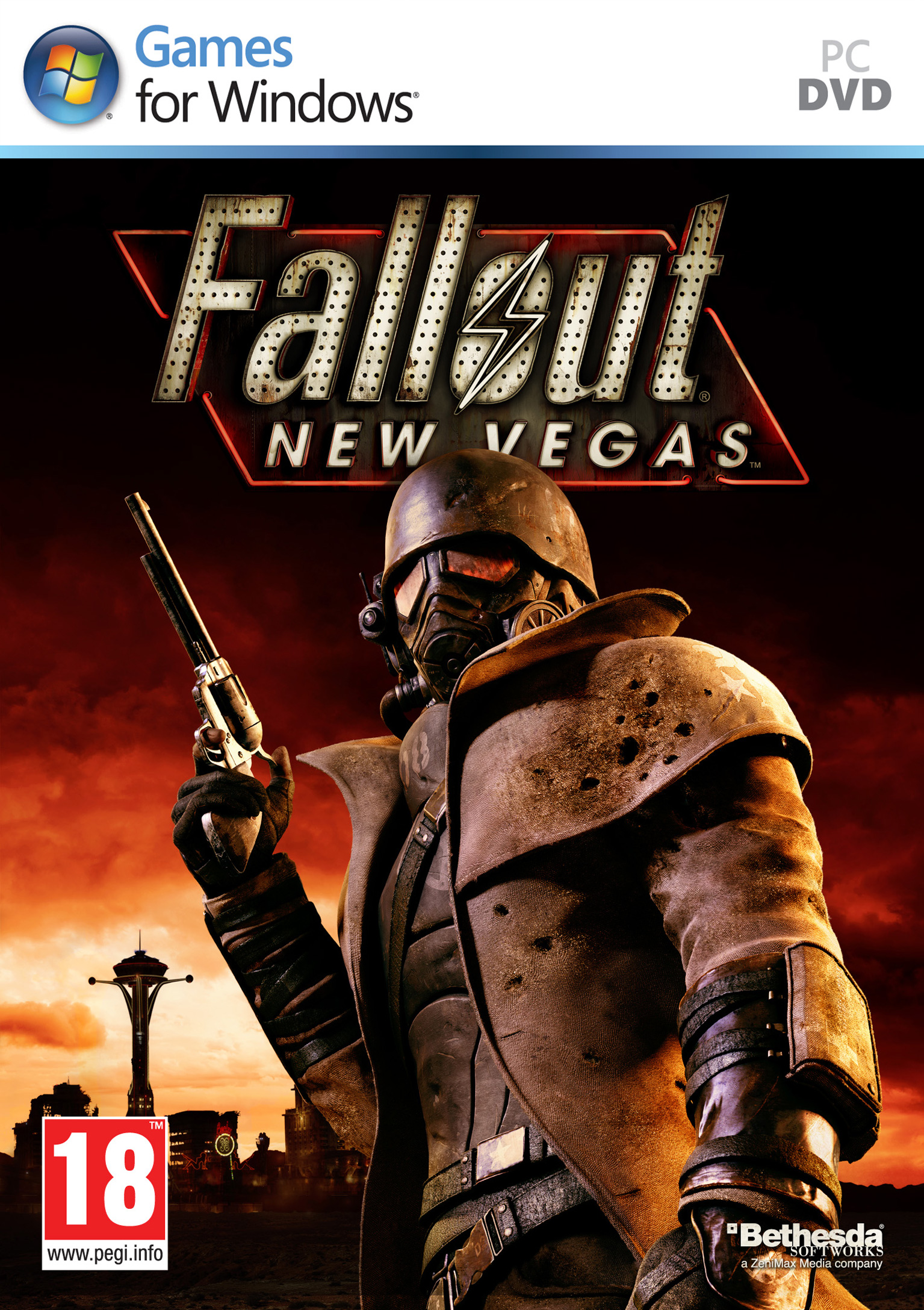 Fallout: New Vegas - pedn DVD obal