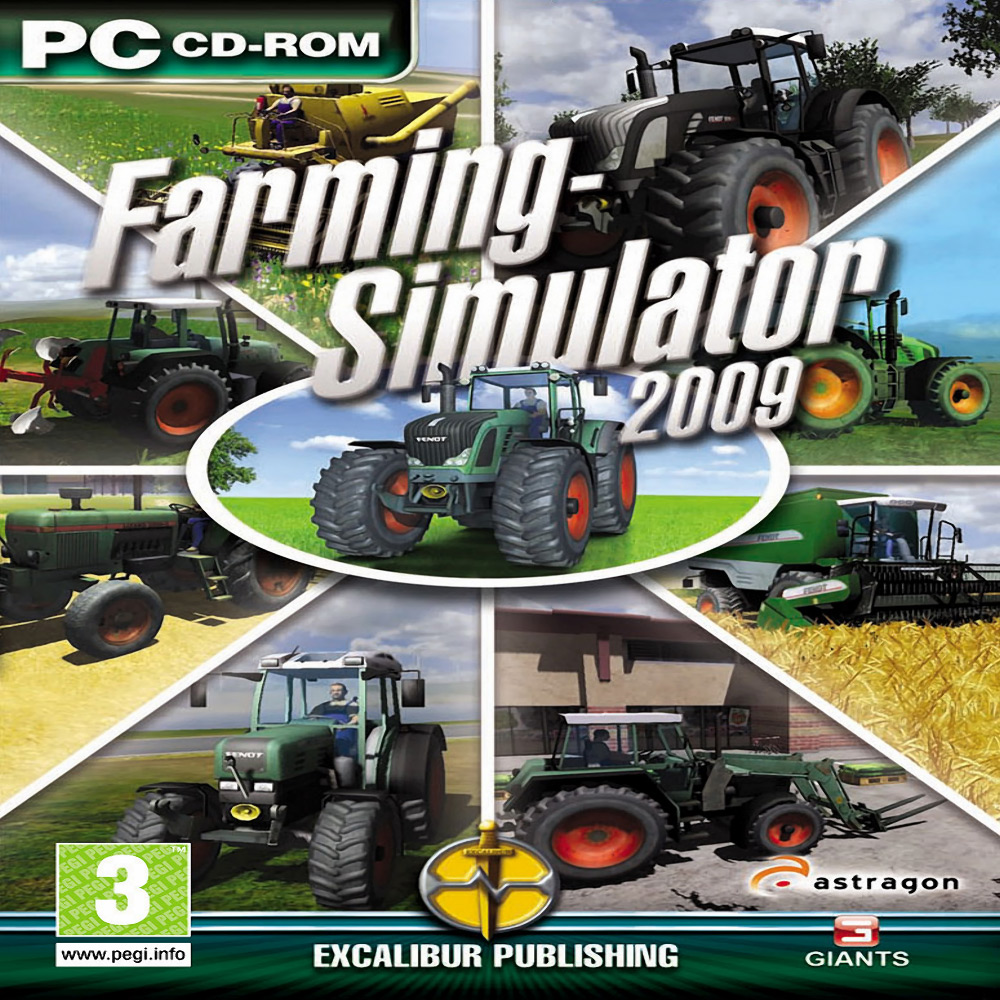 Farming Simulator 2009 - pedn CD obal 3