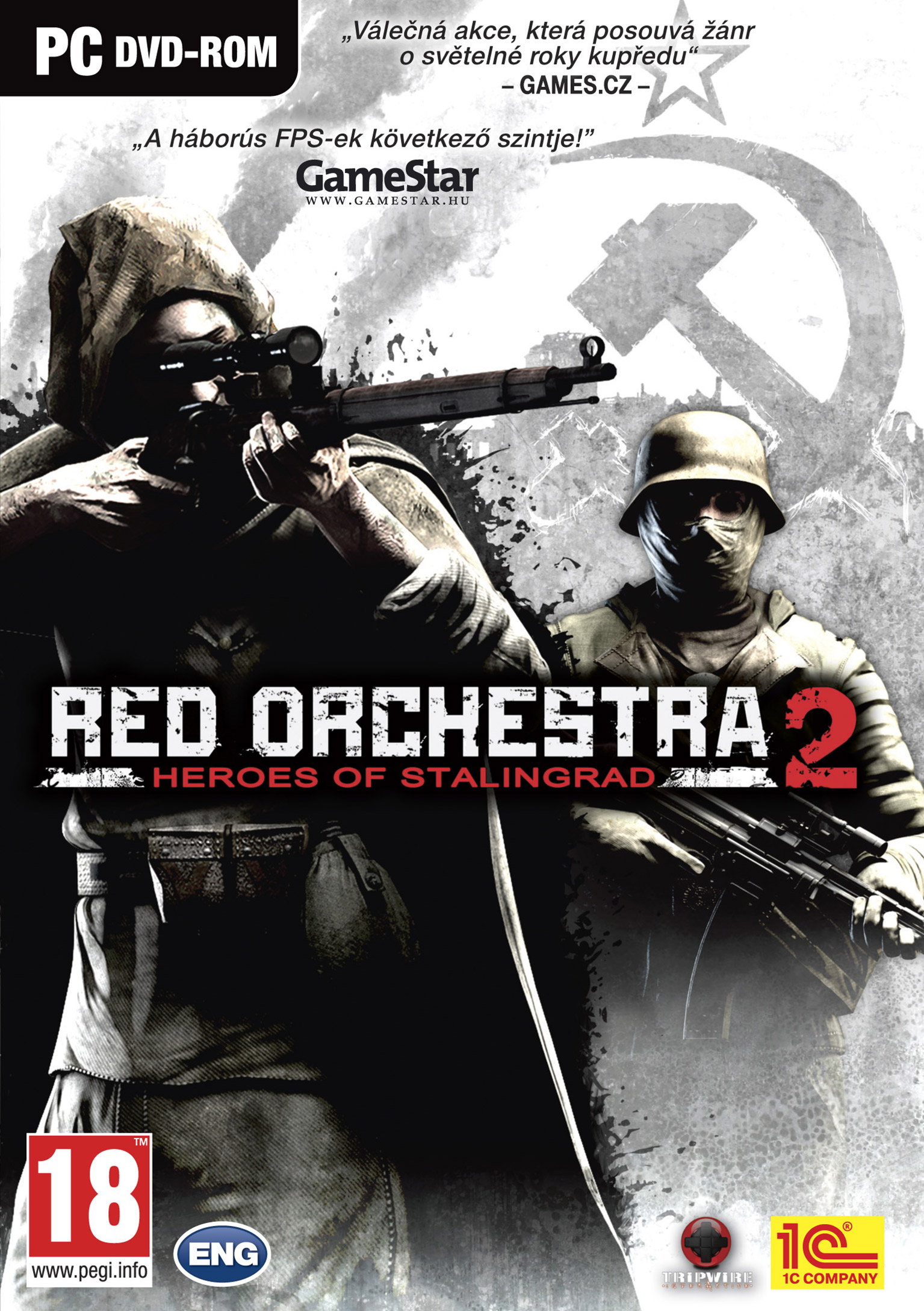 Red Orchestra 2: Heroes of Stalingrad - pedn DVD obal