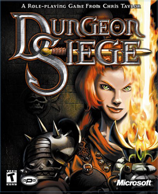 Dungeon Siege - pedn CD obal