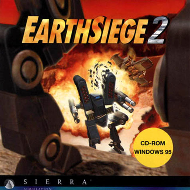 Earthsiege 2 - pedn CD obal