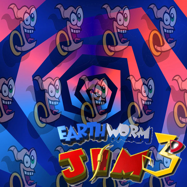 Earthworm Jim 3D - pedn CD obal