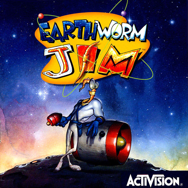 Earthworm Jim - pedn CD obal