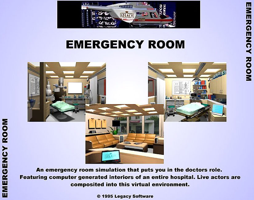 Emergency Room - zadn CD obal