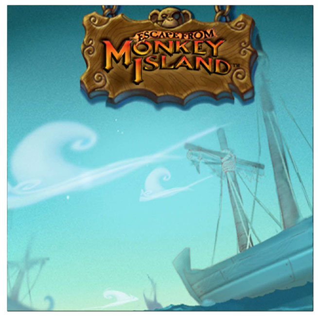 Monkey Island 4: Escape from Monkey Island - pedn CD obal