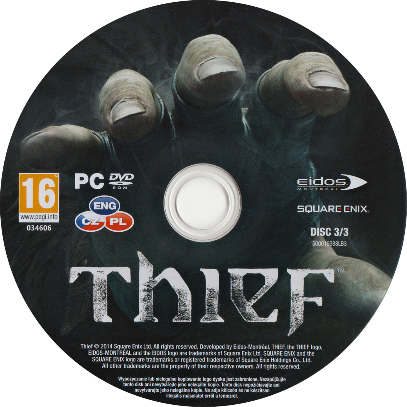 Thief 4 - CD obal 3