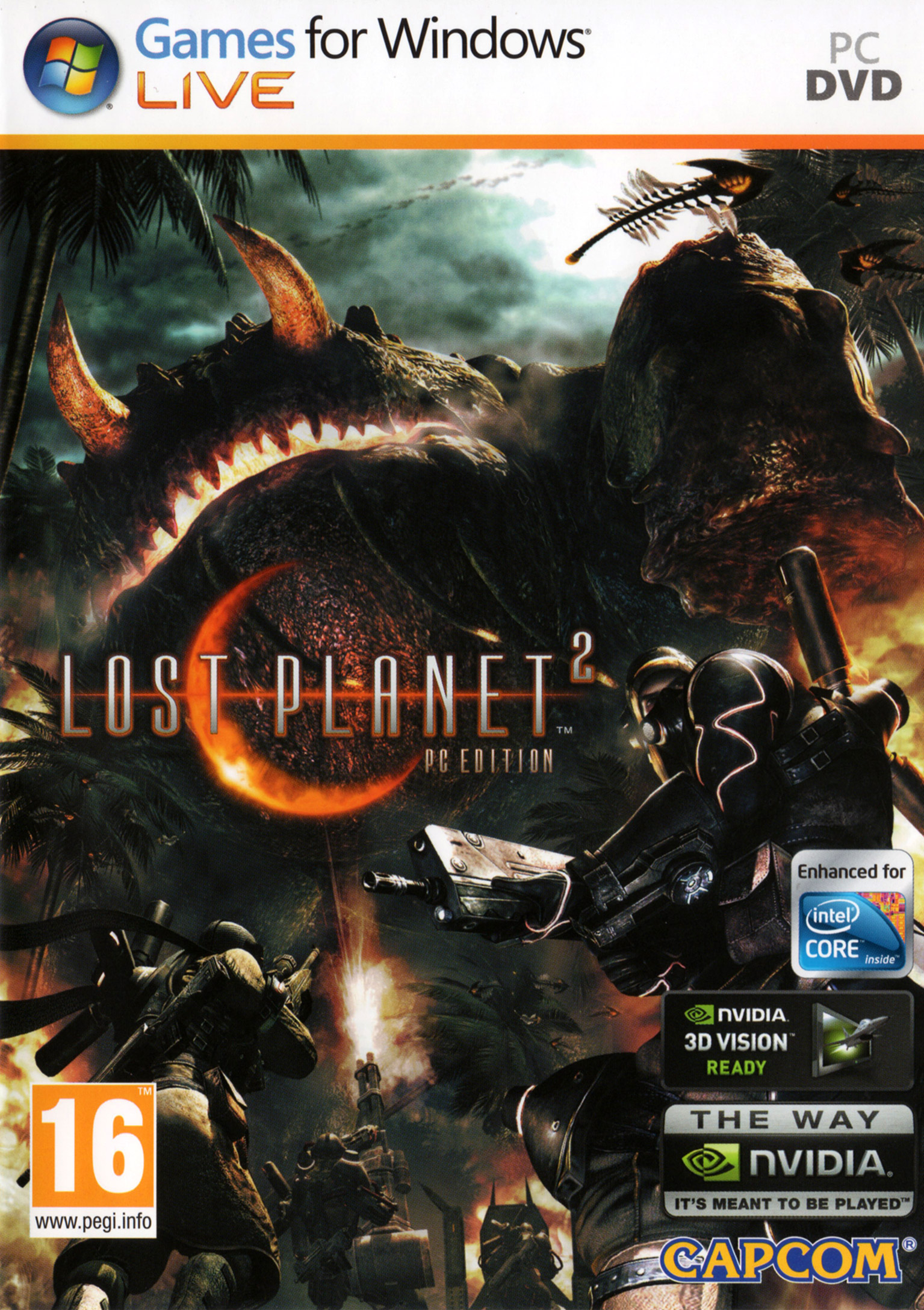 Lost Planet 2 - pedn DVD obal