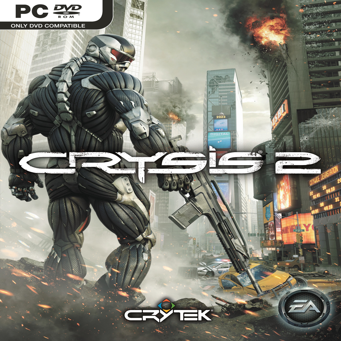 Crysis 2 - pedn CD obal