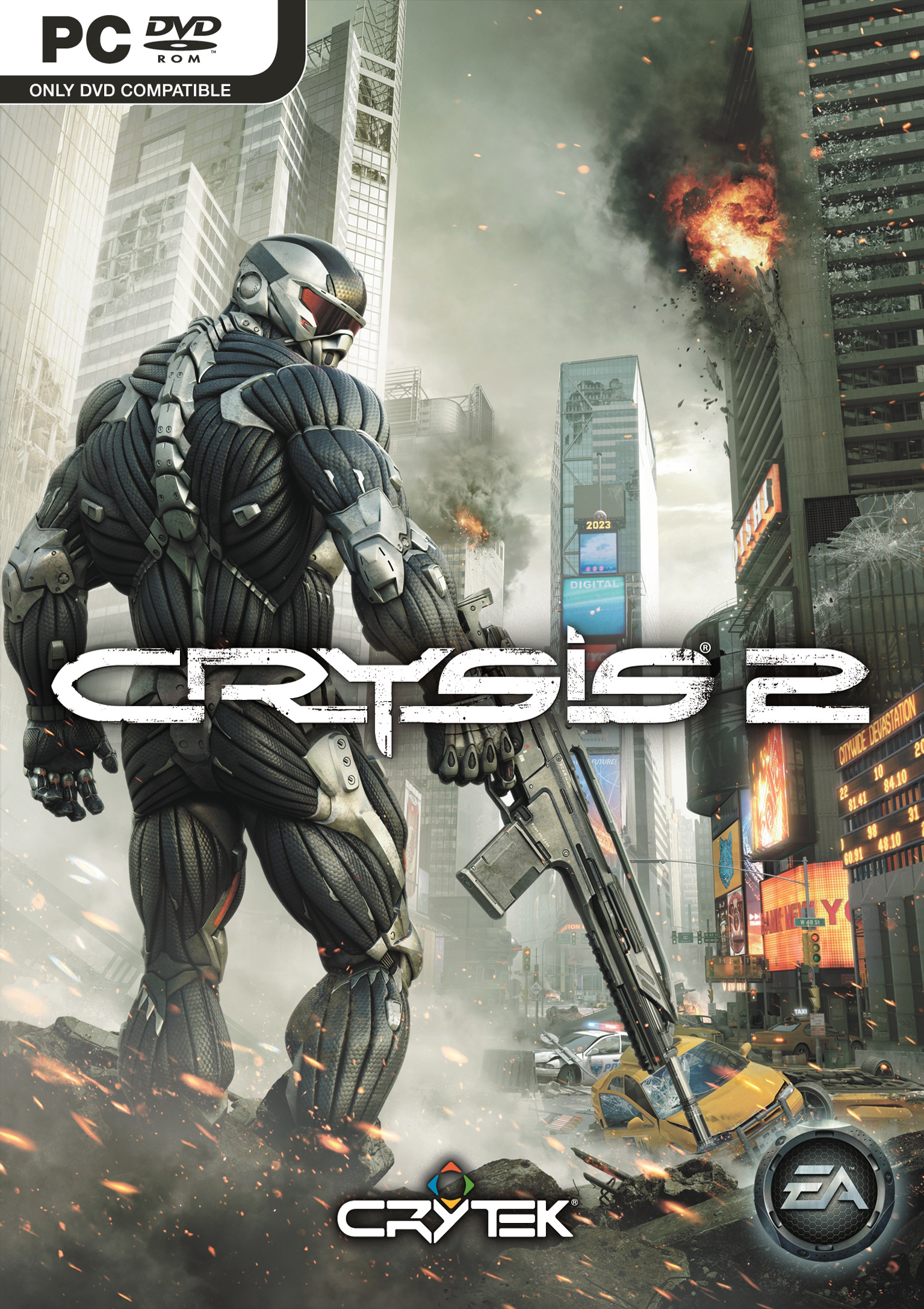 Crysis 2 - pedn DVD obal