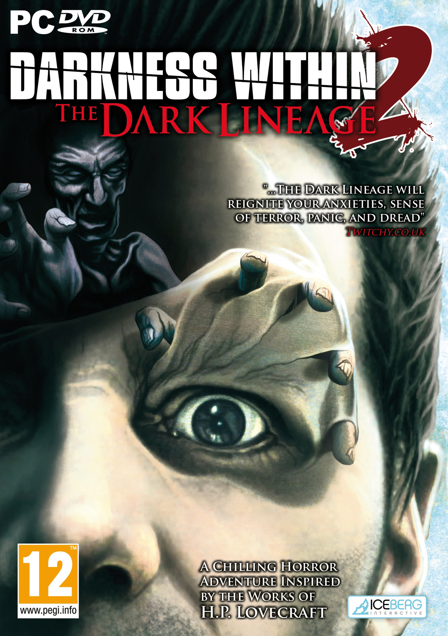 Darkness Within 2: The Dark Lineage - pedn DVD obal