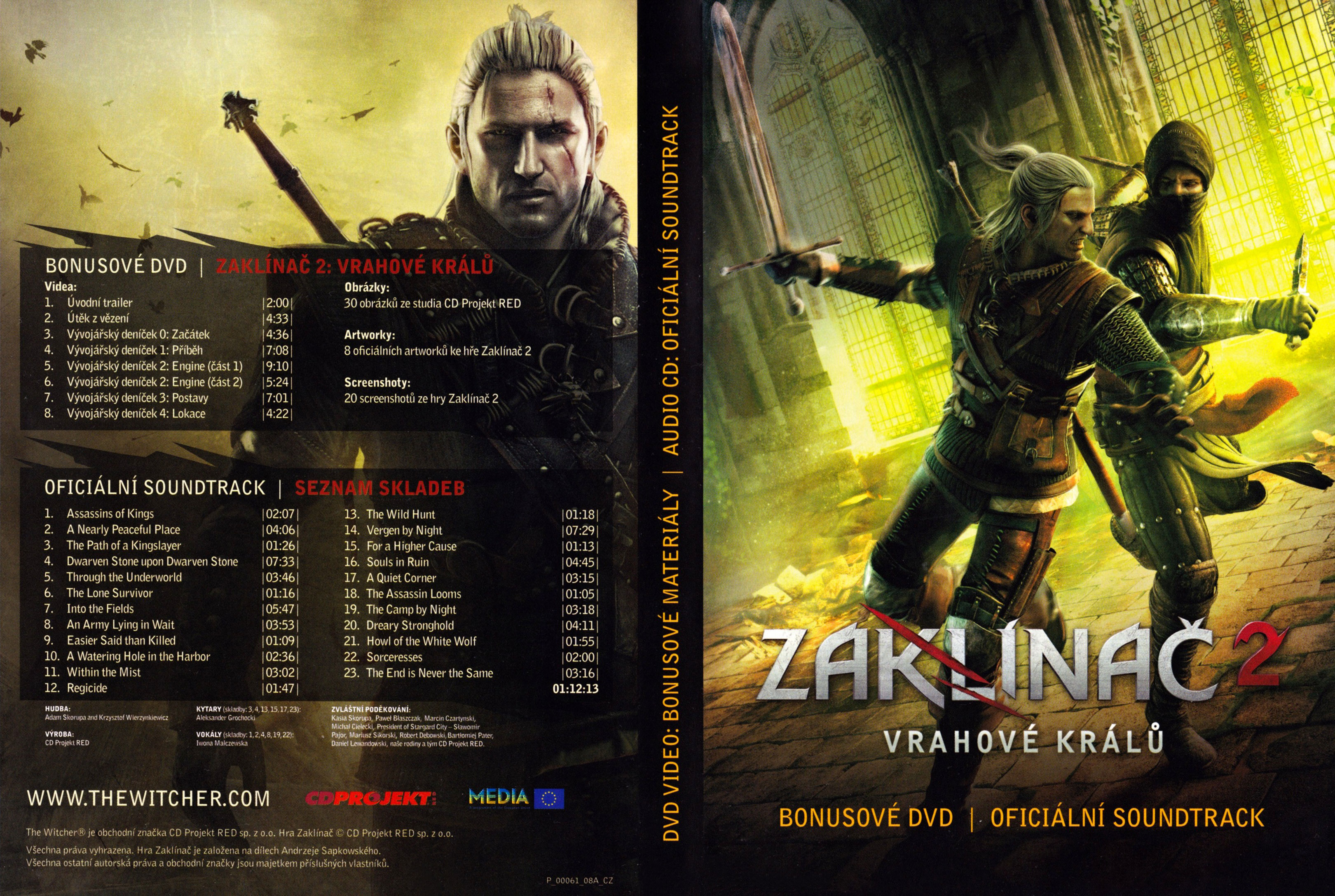 The Witcher 2: Assassins of Kings - DVD obal 4