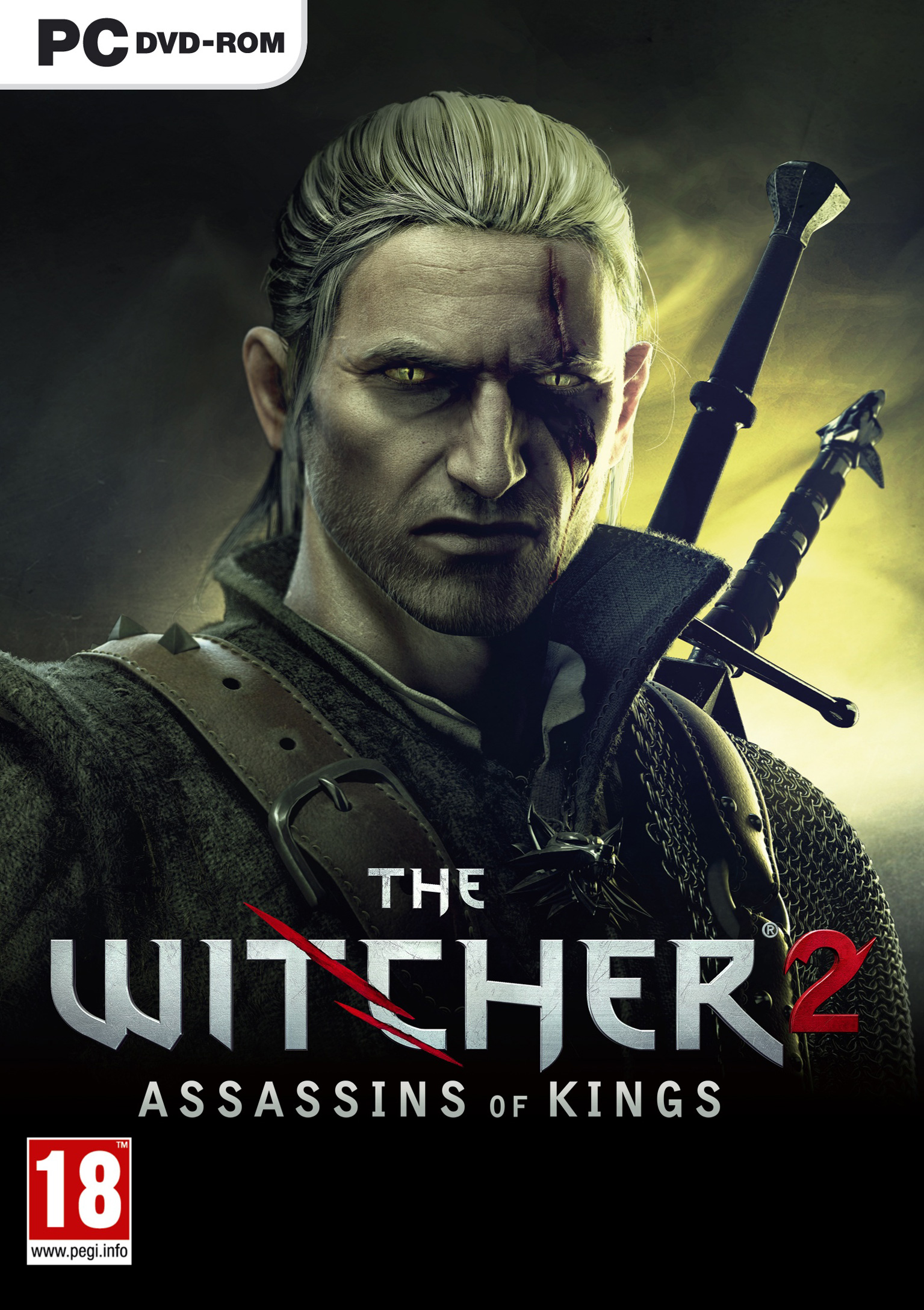 The Witcher 2: Assassins of Kings - přední DVD obal