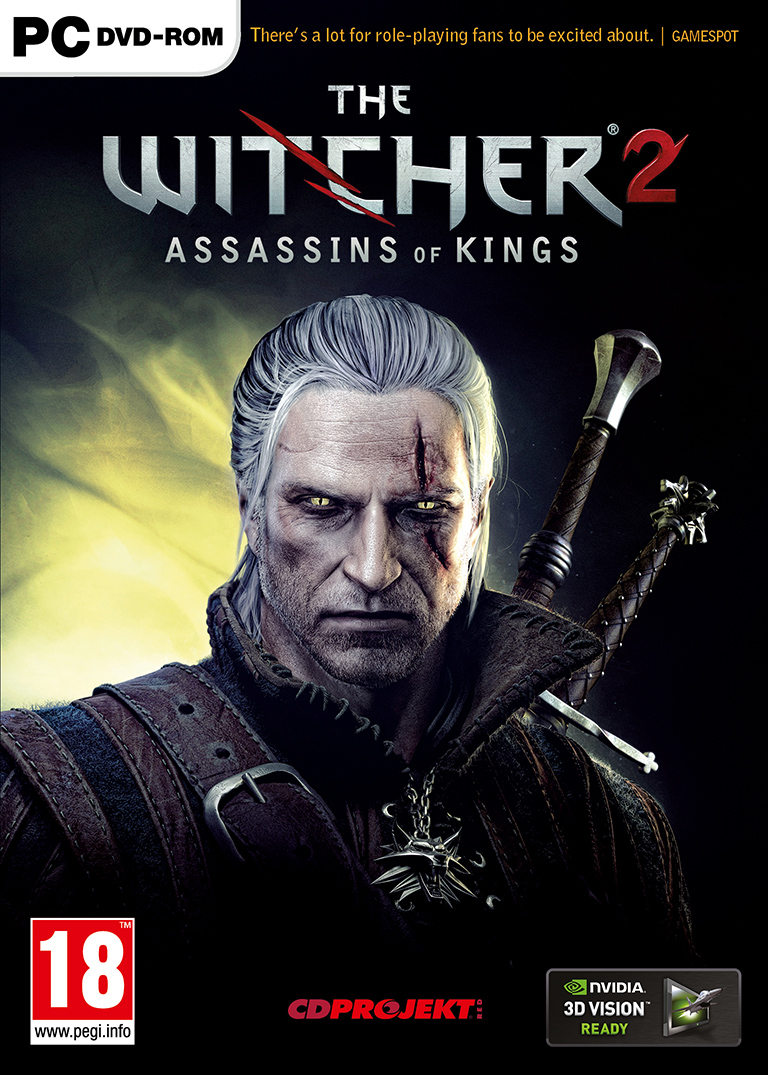 The Witcher 2: Assassins of Kings - přední DVD obal 2