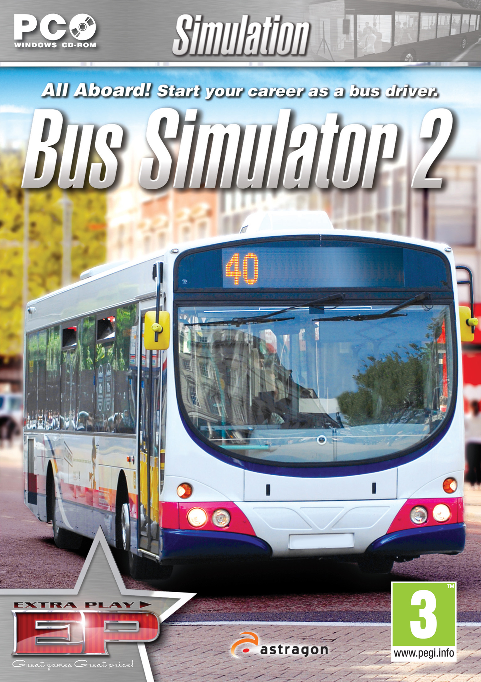 Bus Simulator 2009 - pedn DVD obal