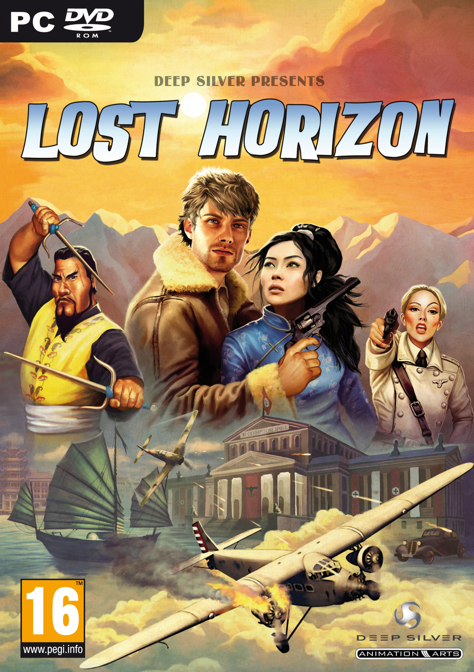 Lost Horizon - pedn DVD obal