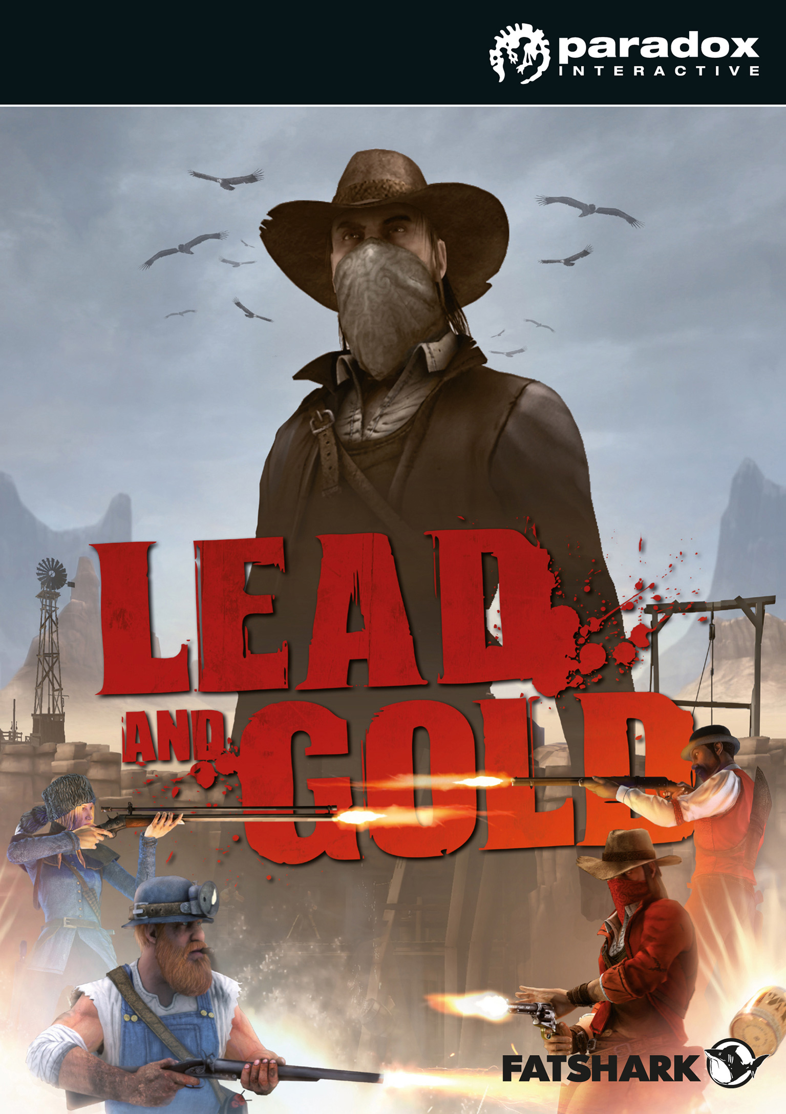 Lead and Gold: Gangs of the Wild West - pedn DVD obal