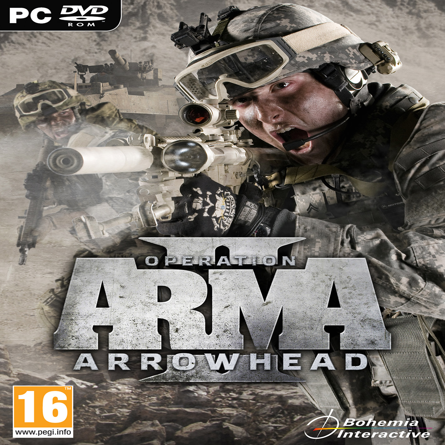 ARMA II: Operation Arrowhead - pedn CD obal 2