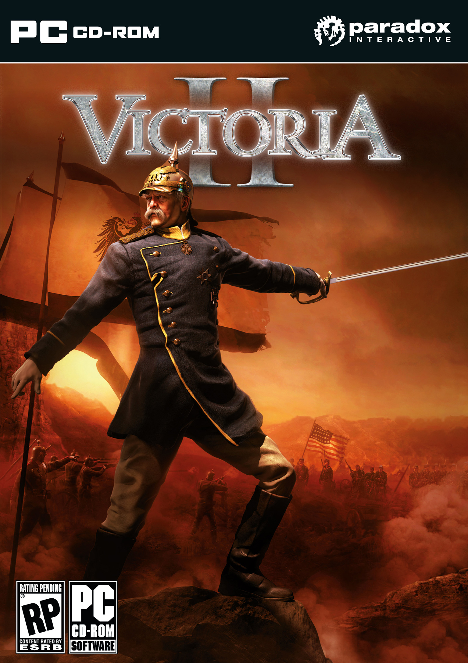 Victoria 2 - pedn DVD obal