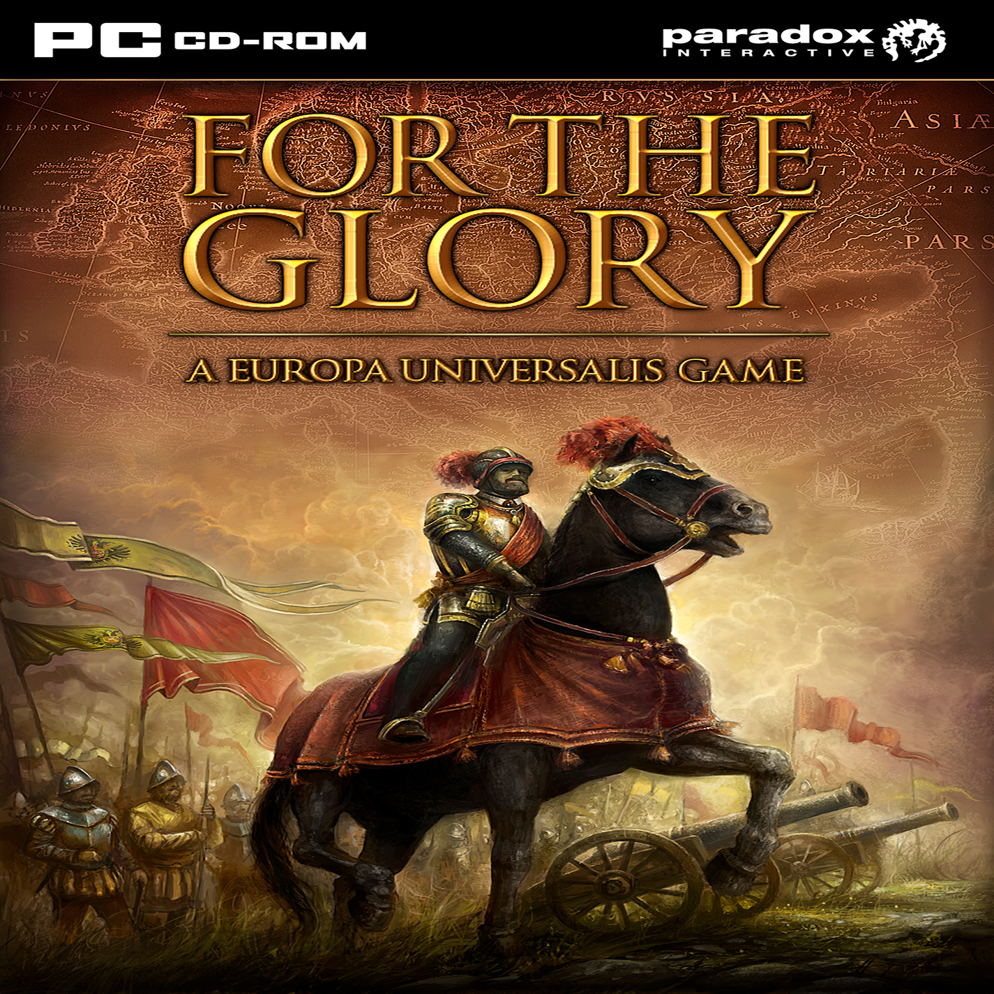 For The Glory: A Europa Universalis Game - pedn CD obal