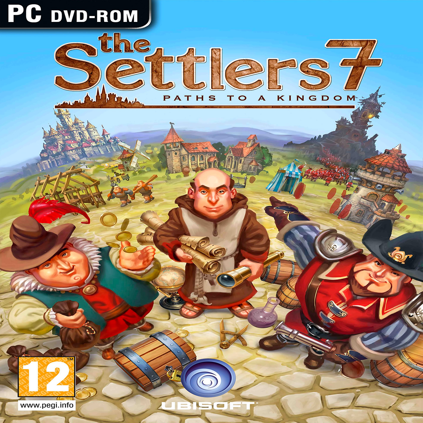 The Settlers 7: Paths to a Kingdom - pedn CD obal 3