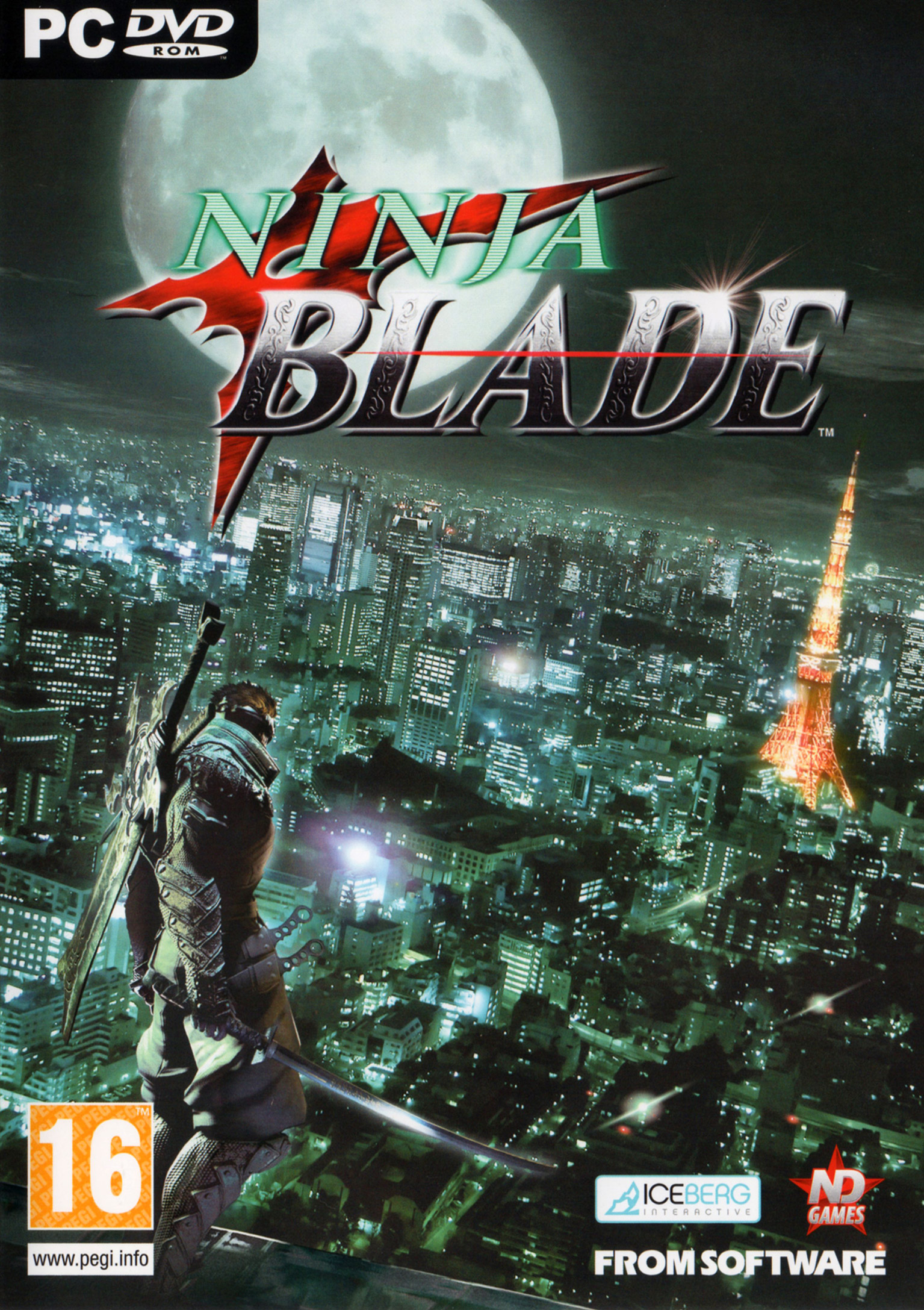 Ninja Blade - pedn DVD obal