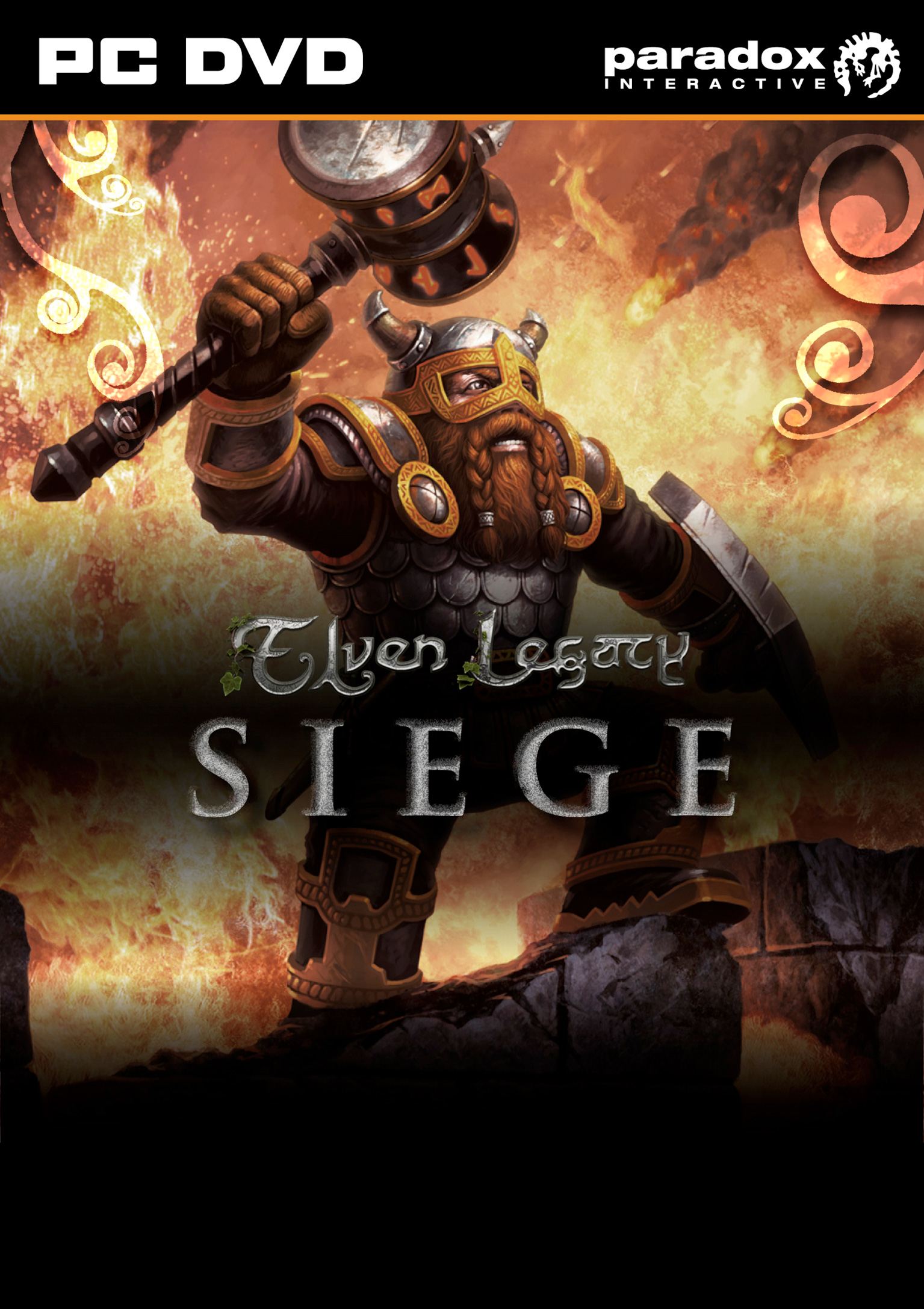 Elven Legacy: Siege - pedn DVD obal