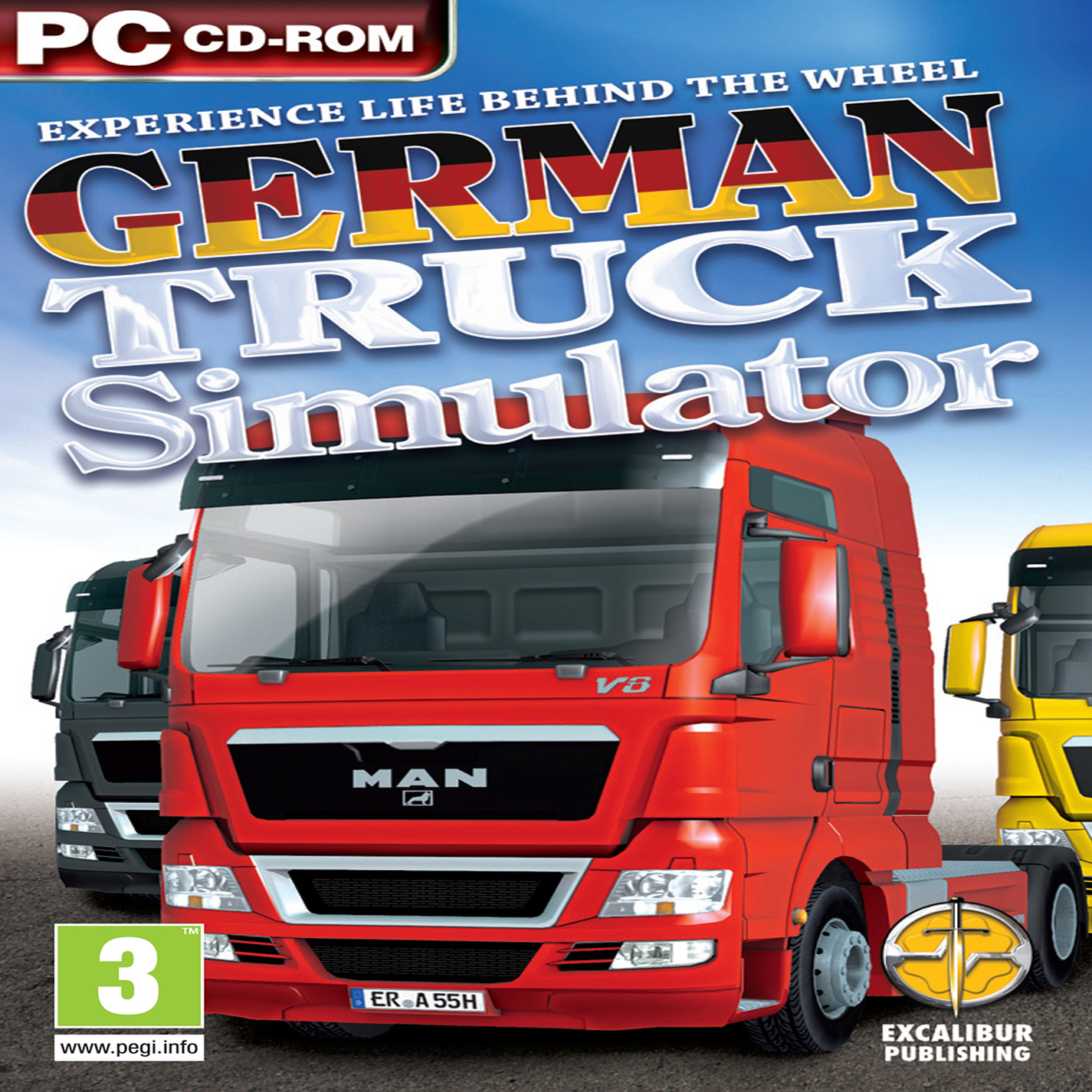 German Truck Simulator - pedn CD obal