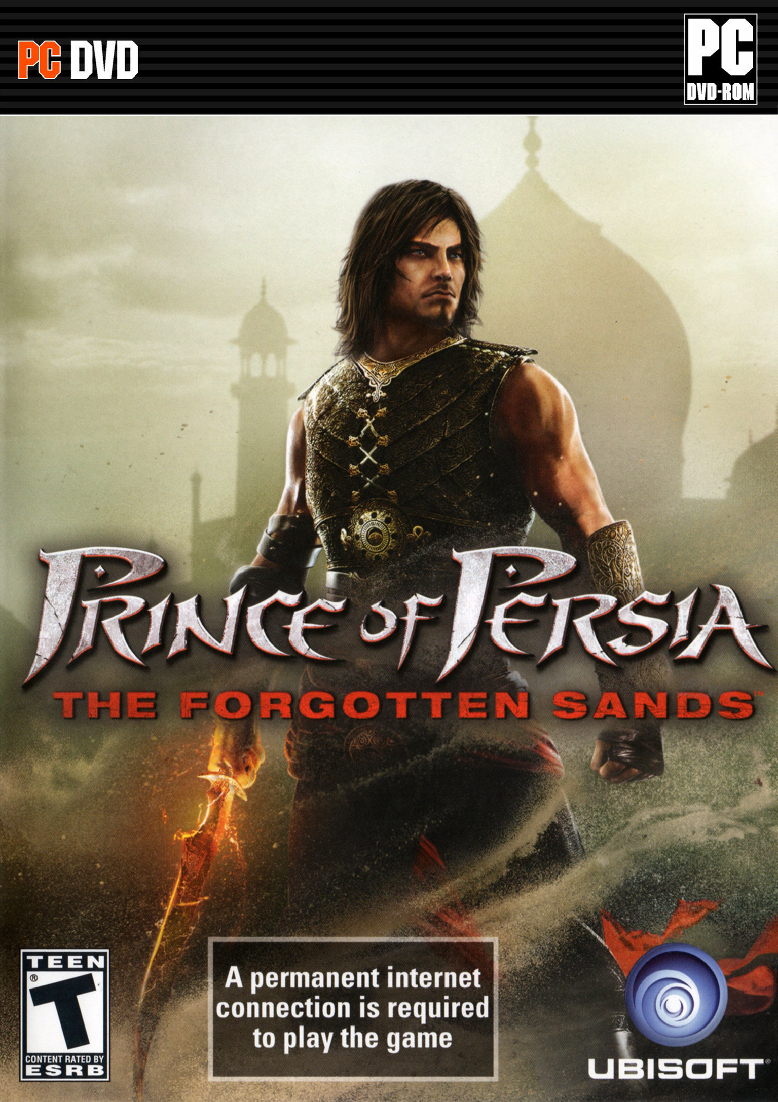 Prince of Persia: The Forgotten Sands - pedn DVD obal 2