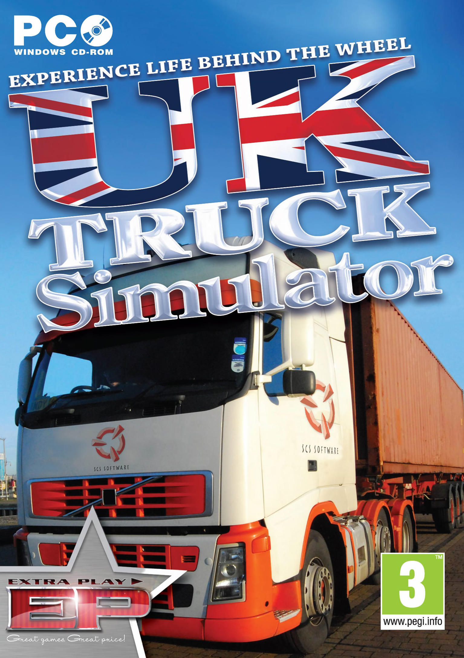 UK Truck Simulator - pedn DVD obal