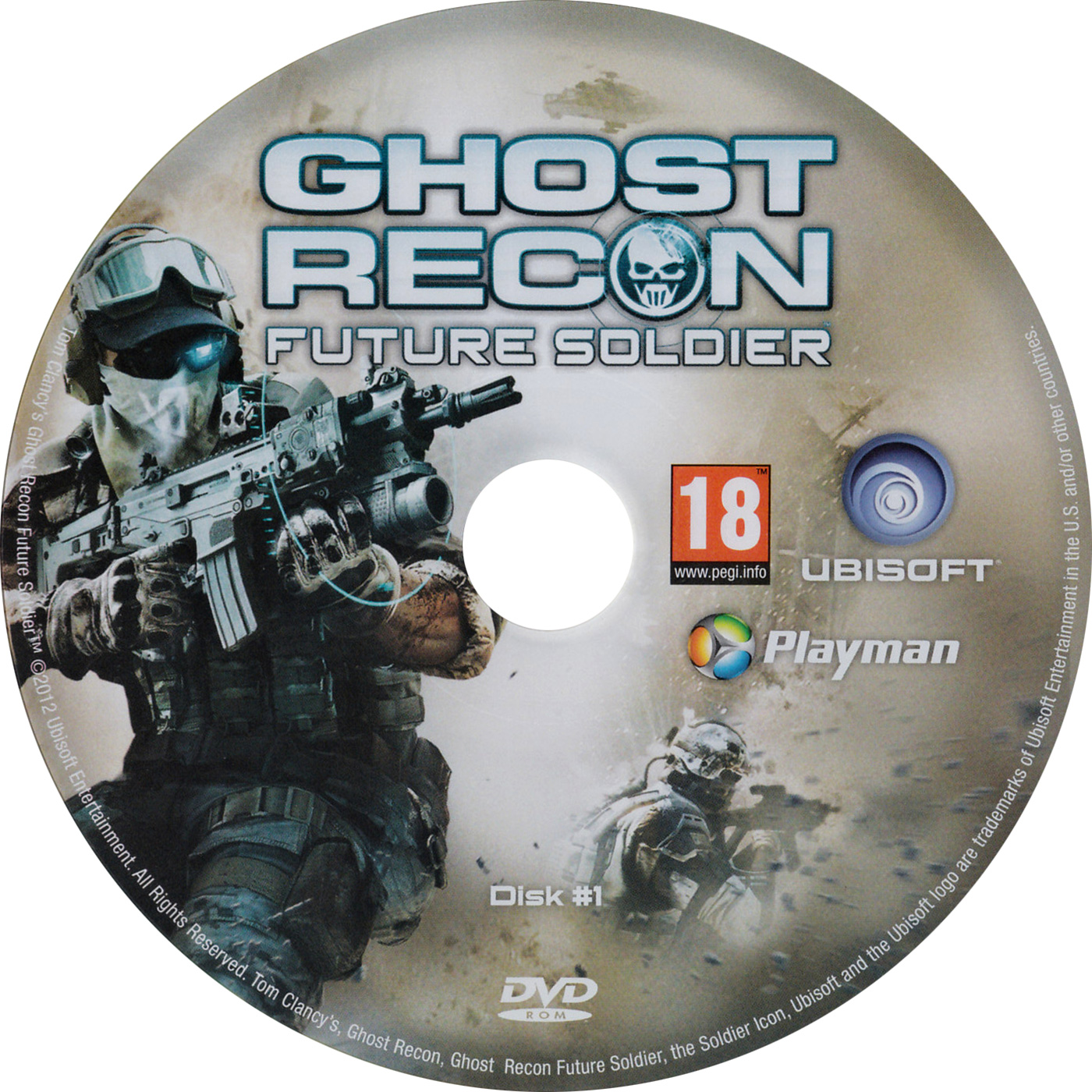 Ghost Recon: Future Soldier - CD obal