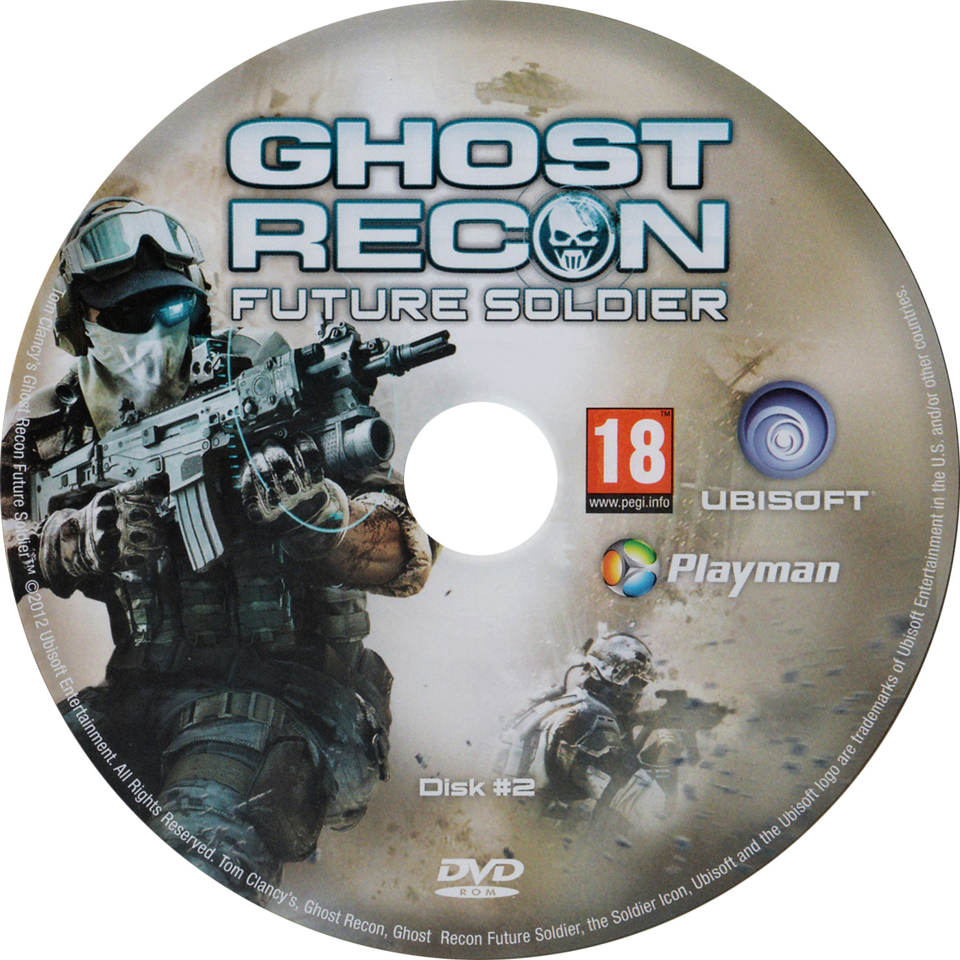 Ghost Recon: Future Soldier - CD obal 2