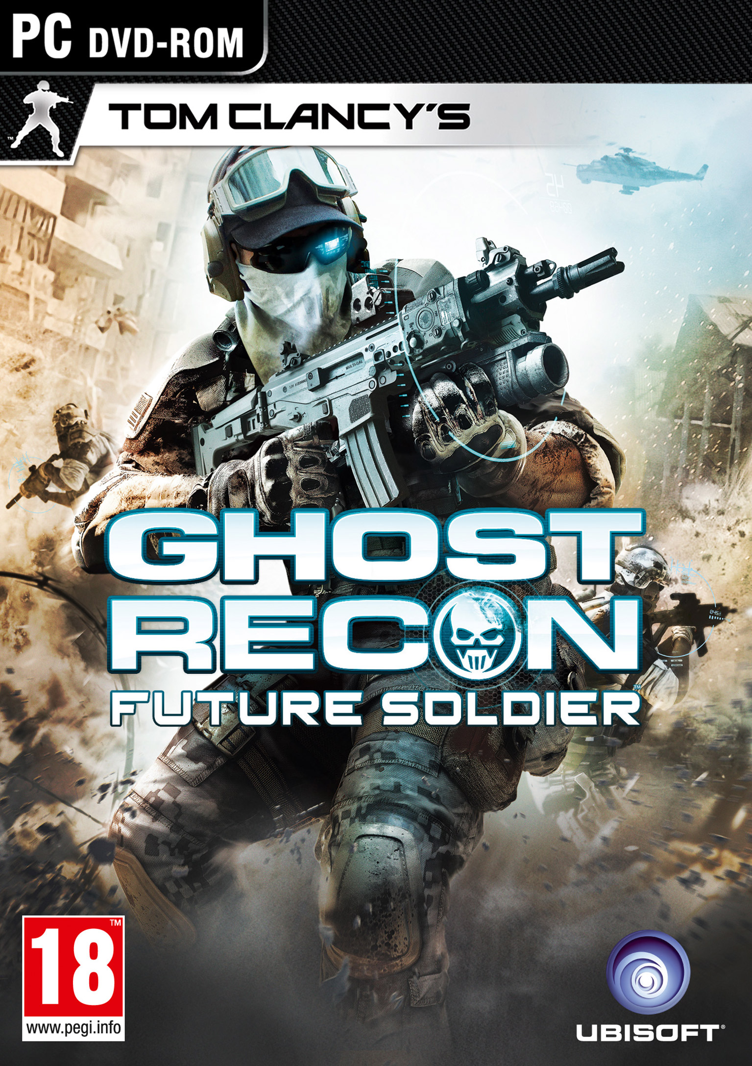 Ghost Recon: Future Soldier - pedn DVD obal