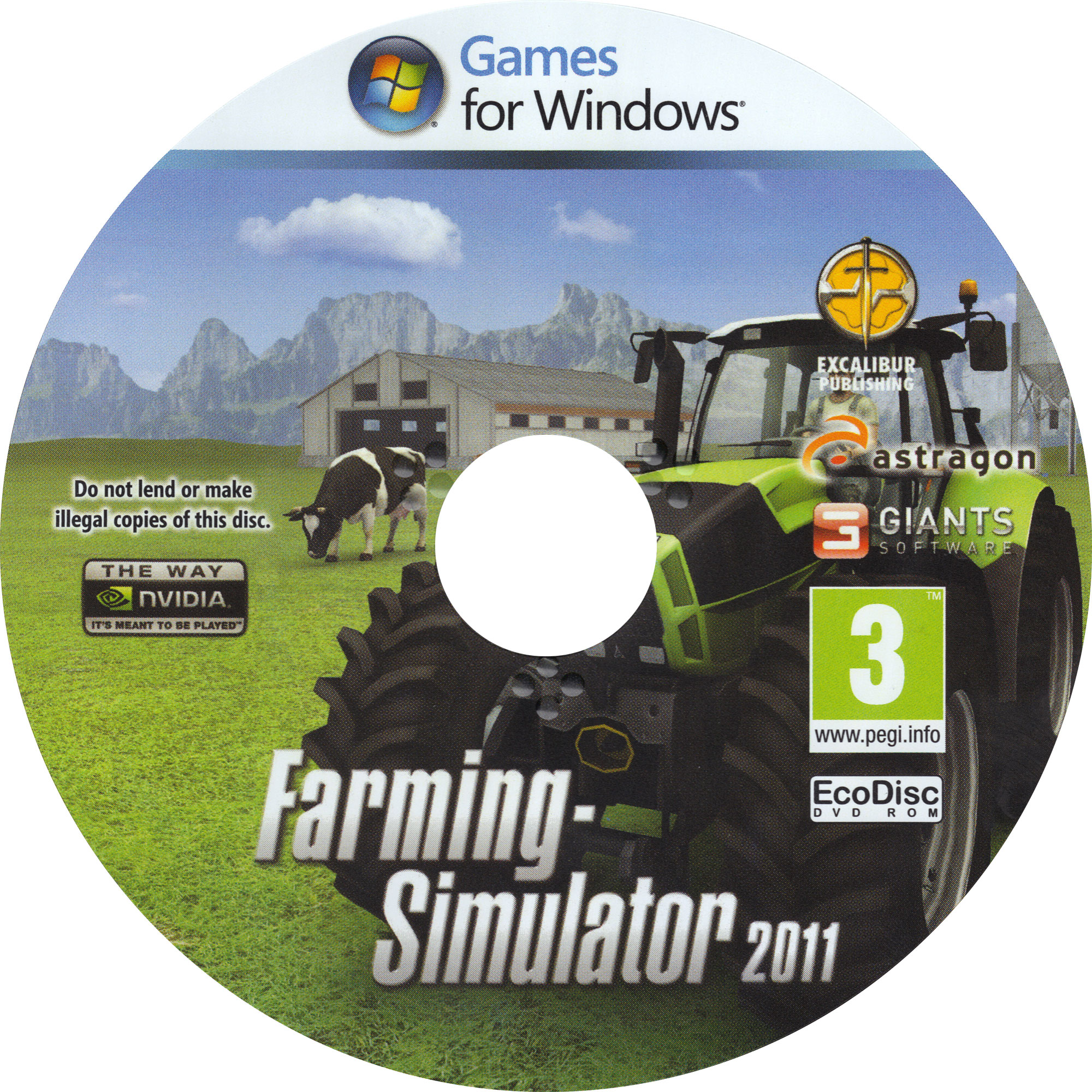Farming Simulator 2011 - CD obal