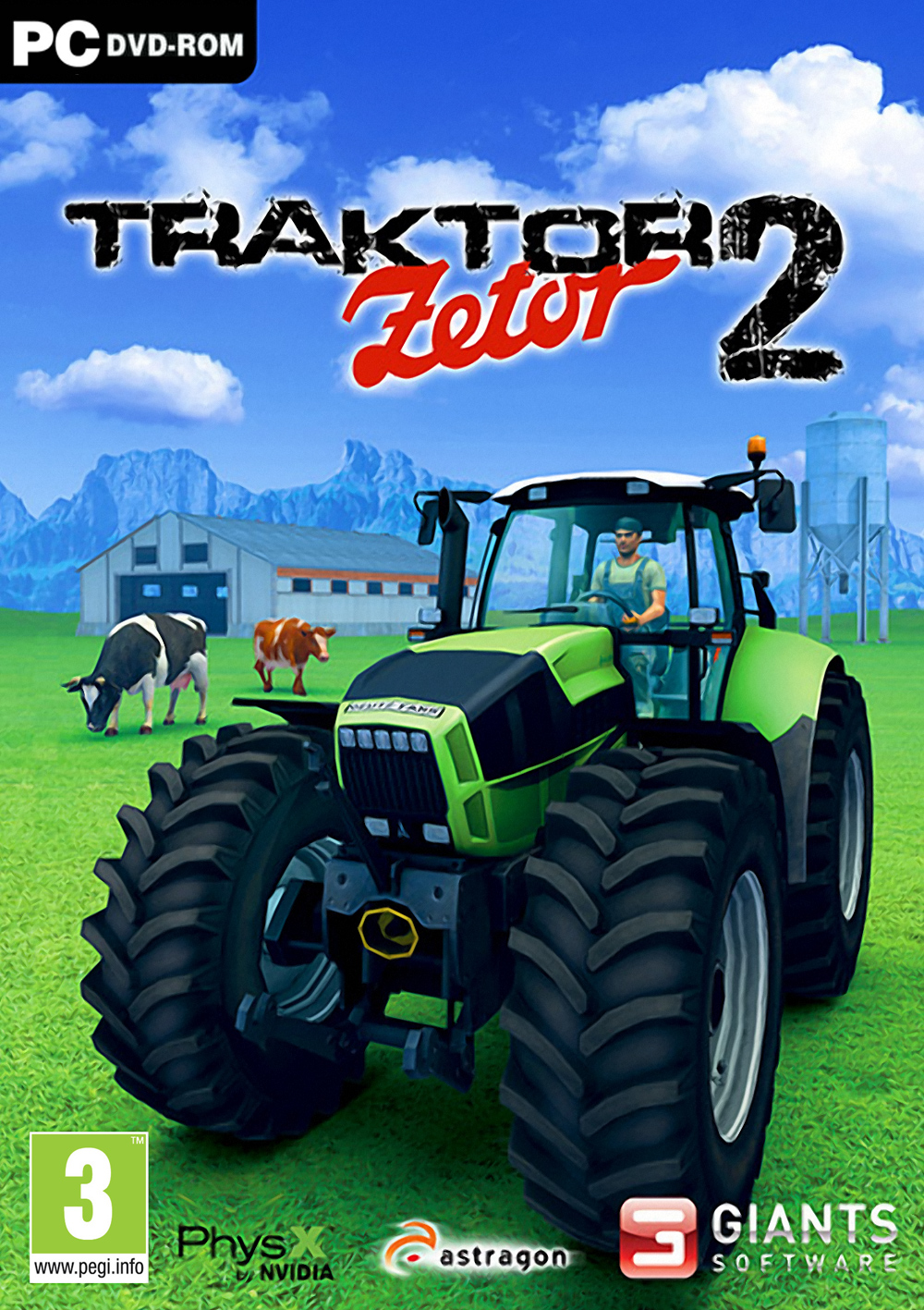 Farming Simulator 2011 - pedn DVD obal 2