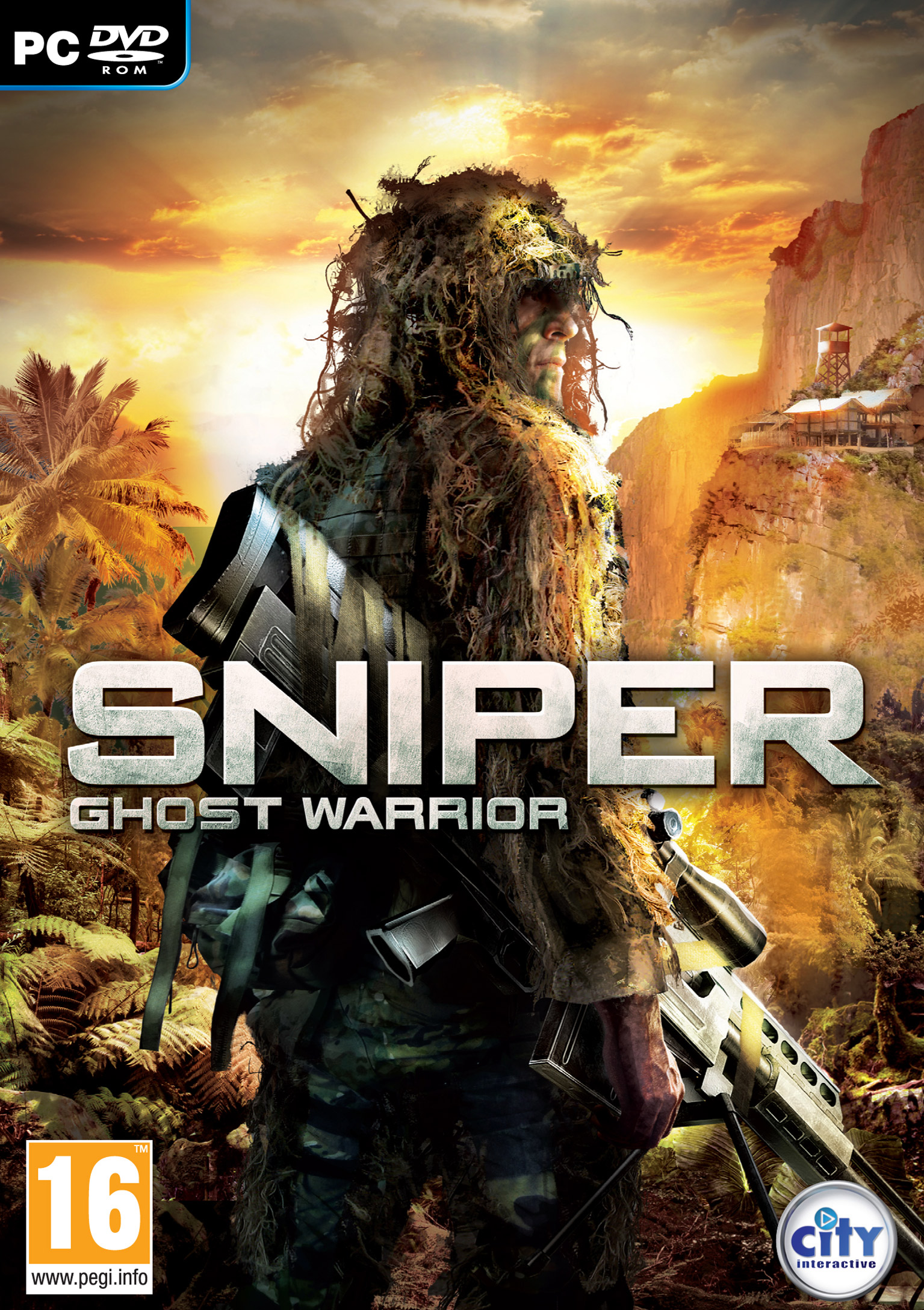 Sniper: Ghost Warrior - pedn DVD obal