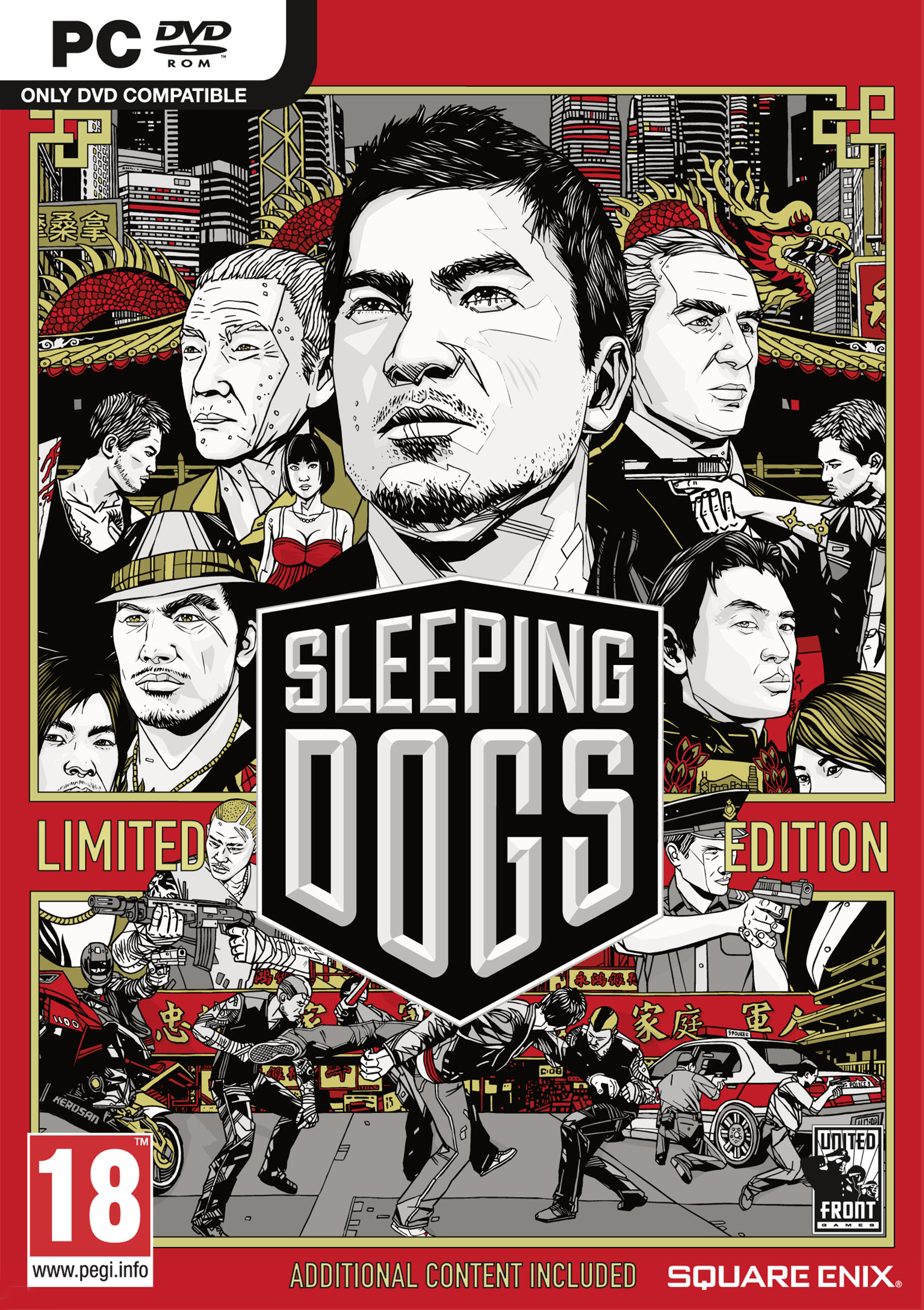 Sleeping Dogs - pedn DVD obal 2