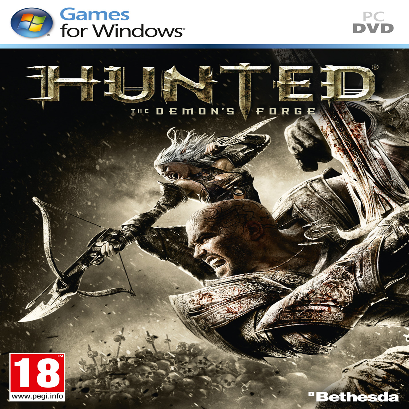 Hunted: The Demon's Forge - pedn CD obal
