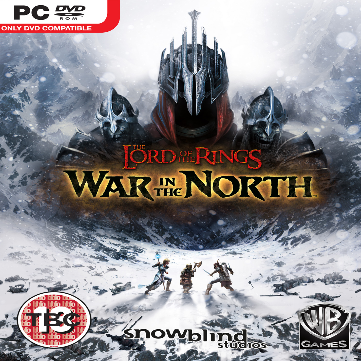 The Lord of the Rings: War in the North - pedn CD obal