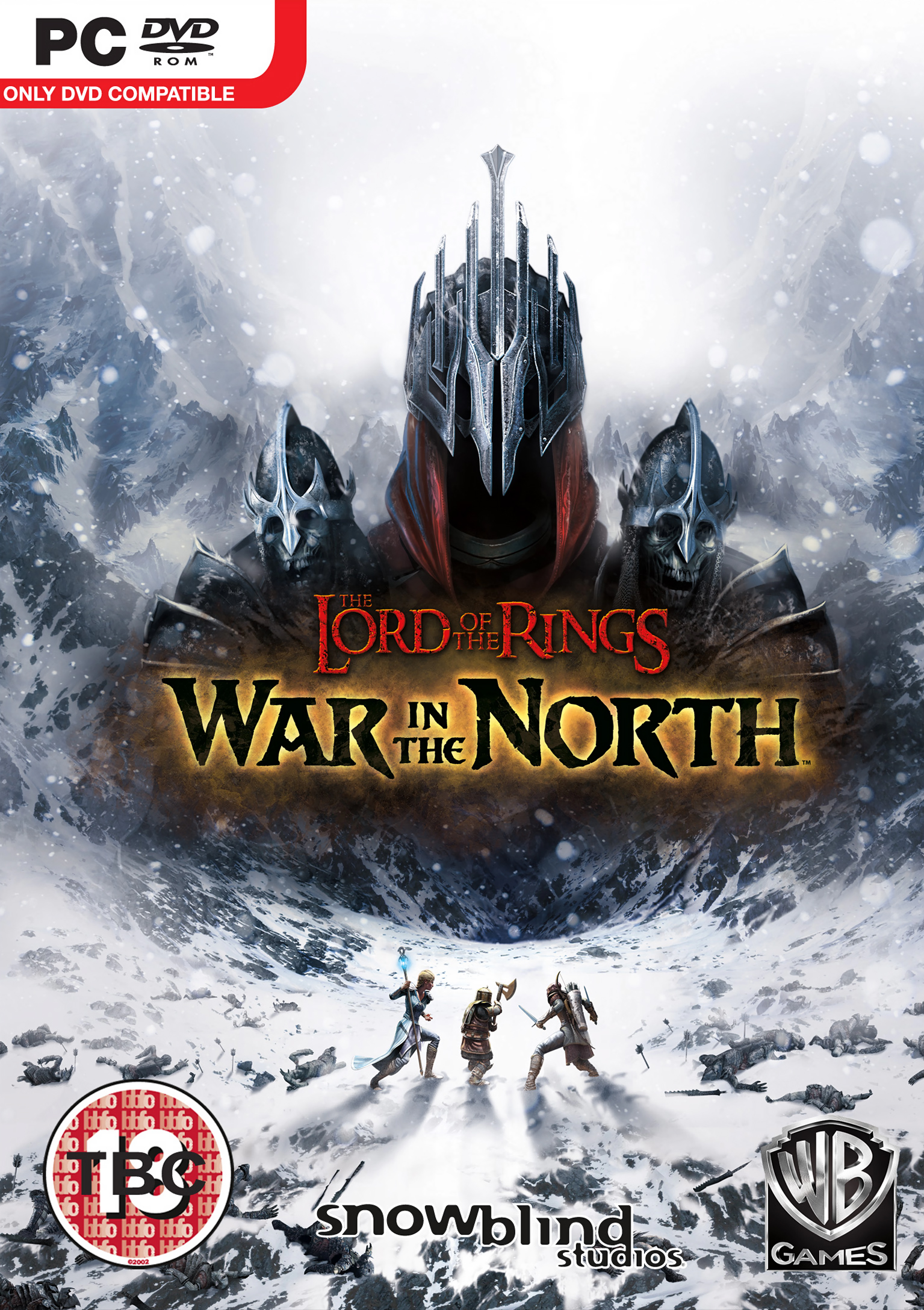 The Lord of the Rings: War in the North - pedn DVD obal