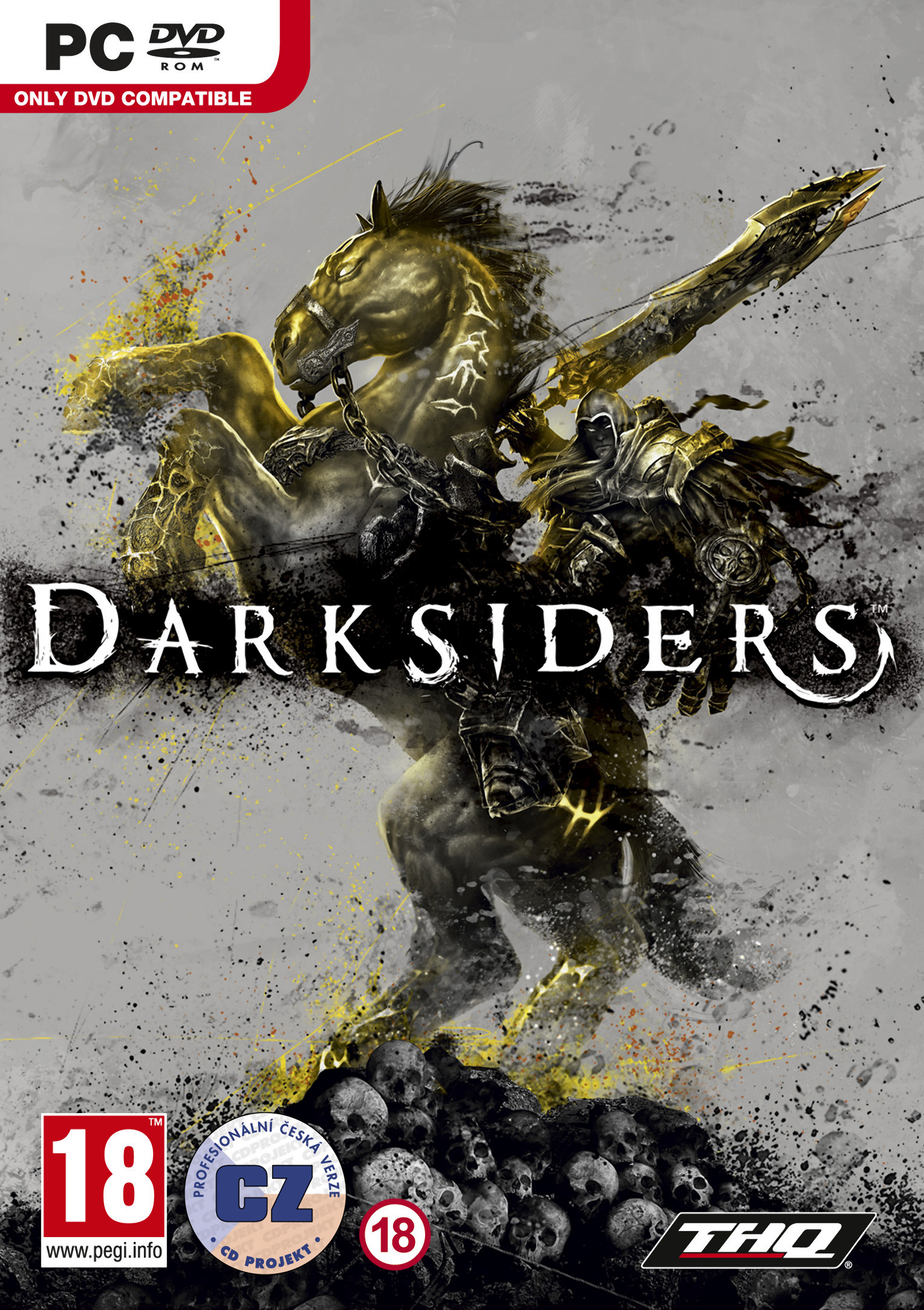 Darksiders: Wrath of War - pedn DVD obal