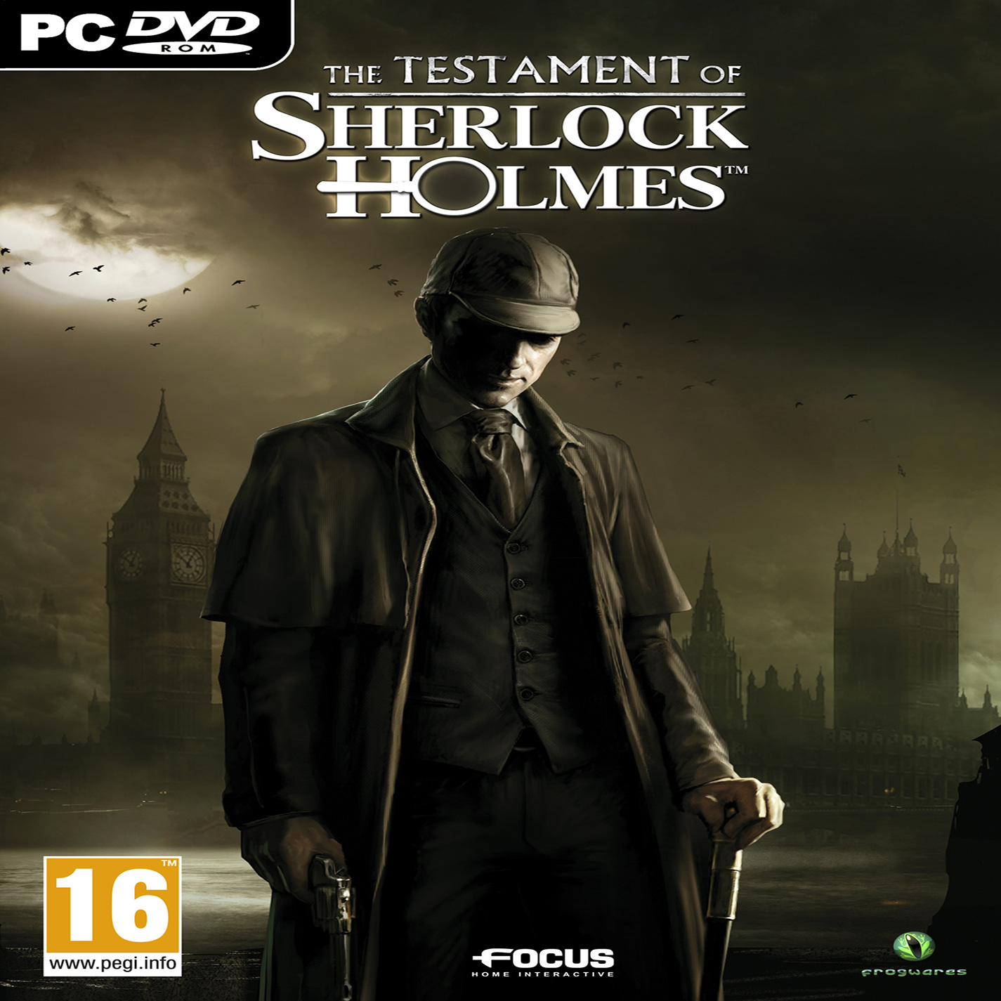 The Testament of Sherlock Holmes - pedn CD obal