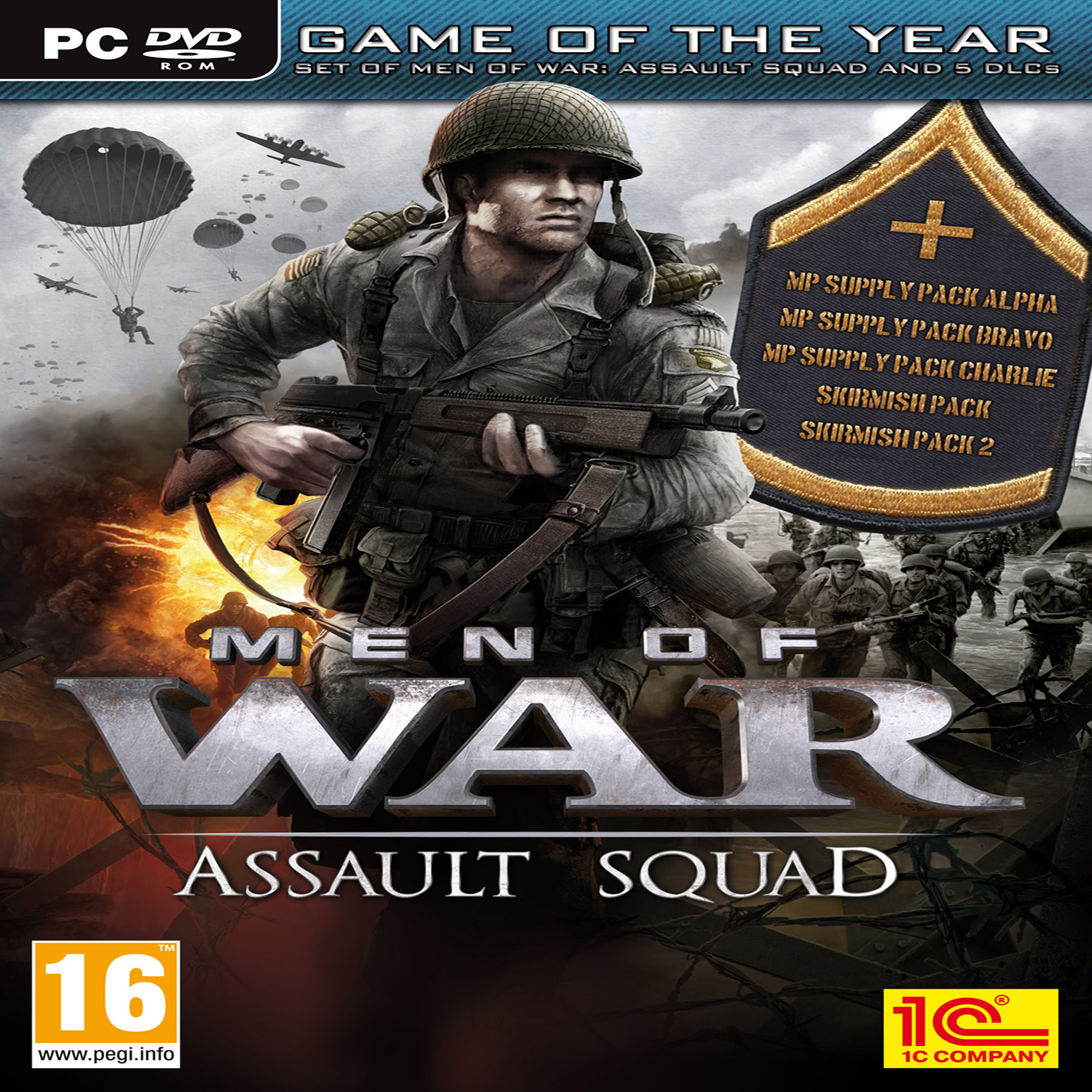 Men of War: Assault Squad - pedn CD obal 2