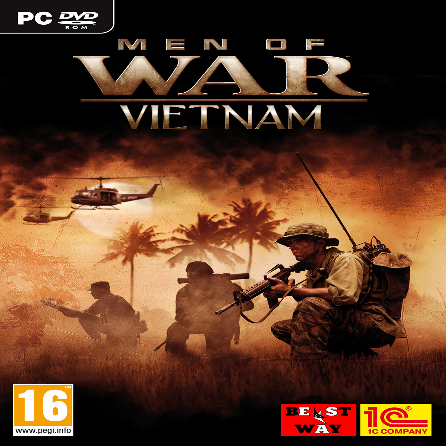 Men of War: Vietnam - pedn CD obal