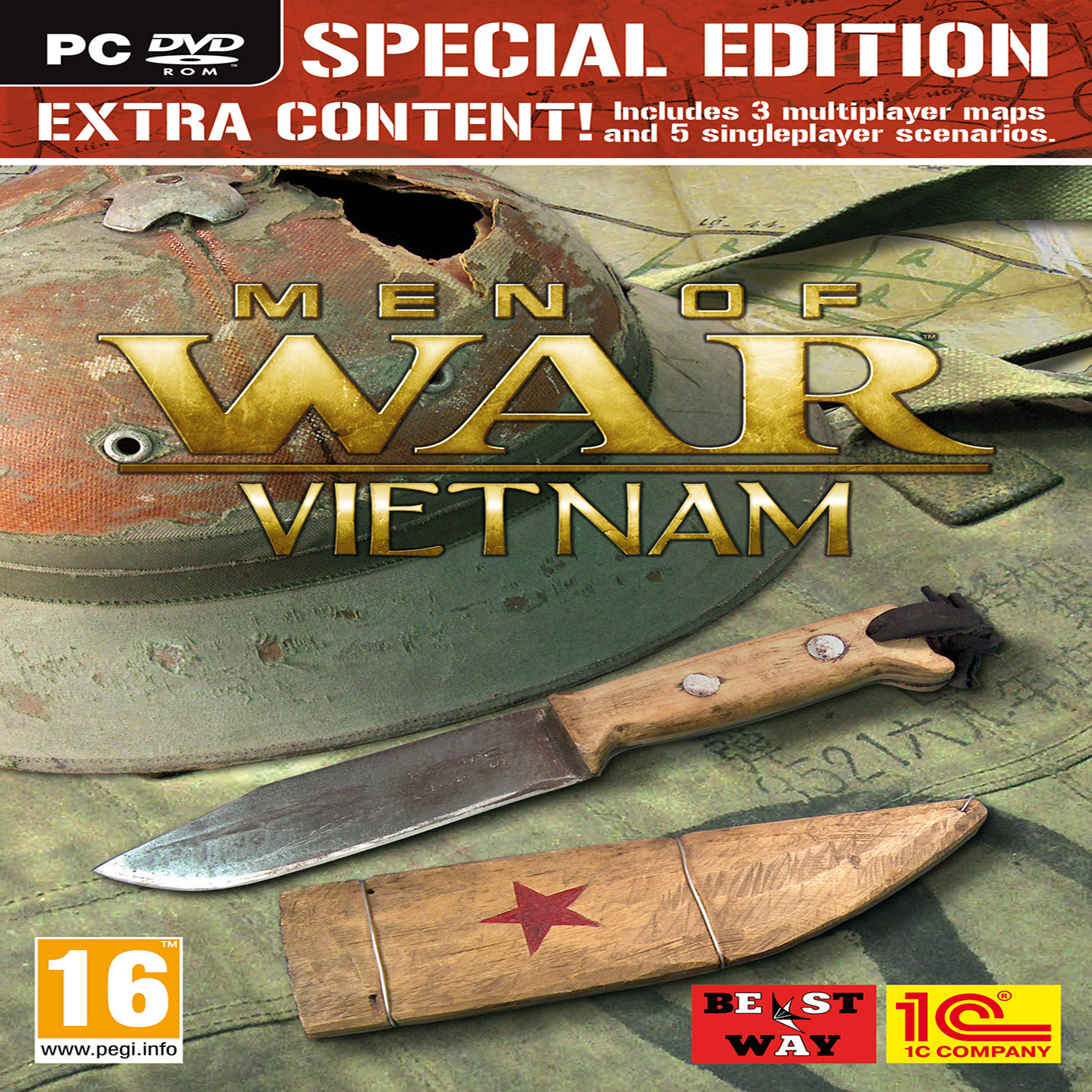 Men of War: Vietnam - pedn CD obal 2