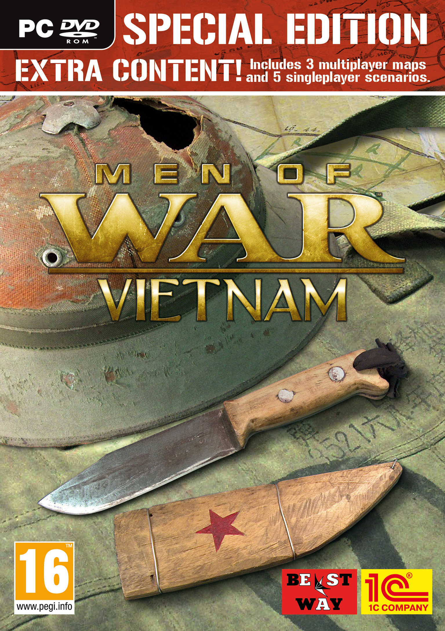 Men of War: Vietnam - pedn DVD obal 2