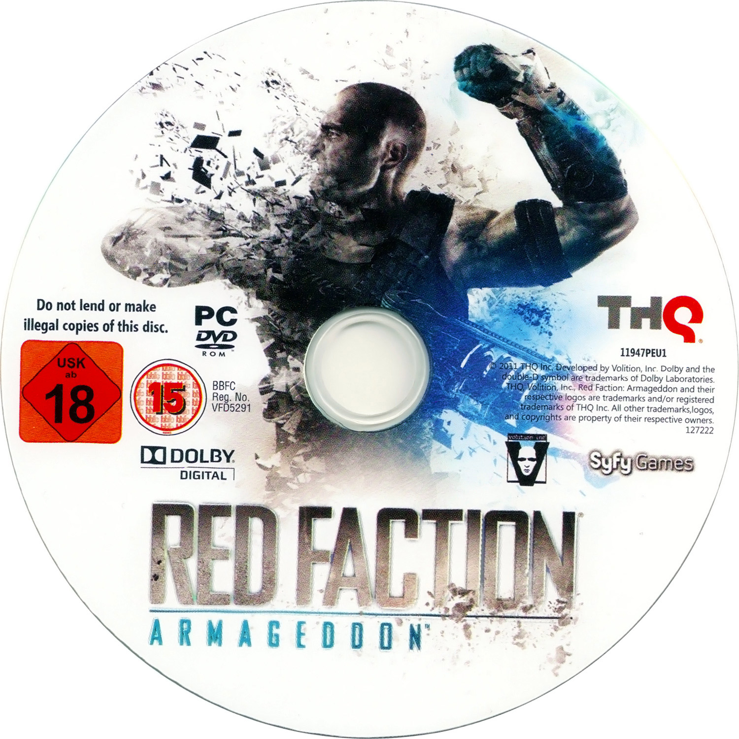 Red Faction: Armageddon - CD obal
