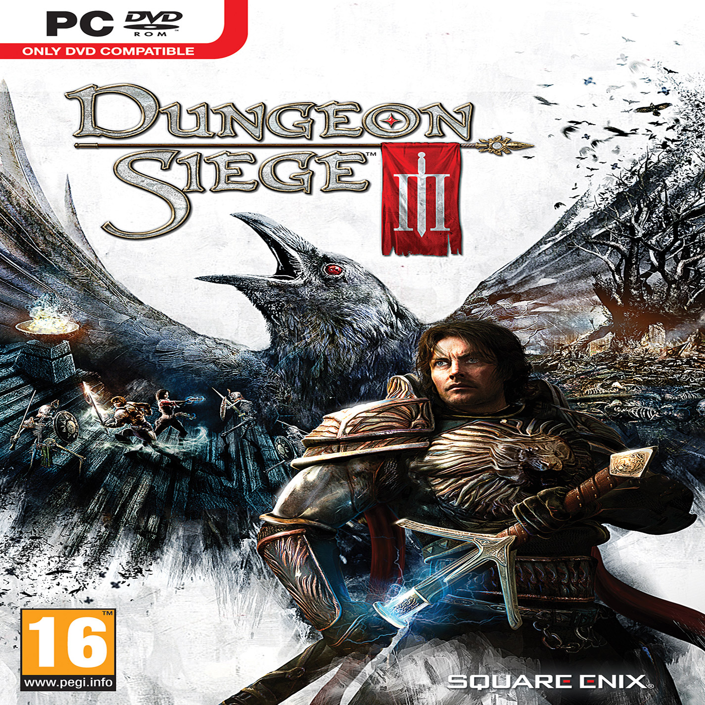 Dungeon Siege III - pedn CD obal