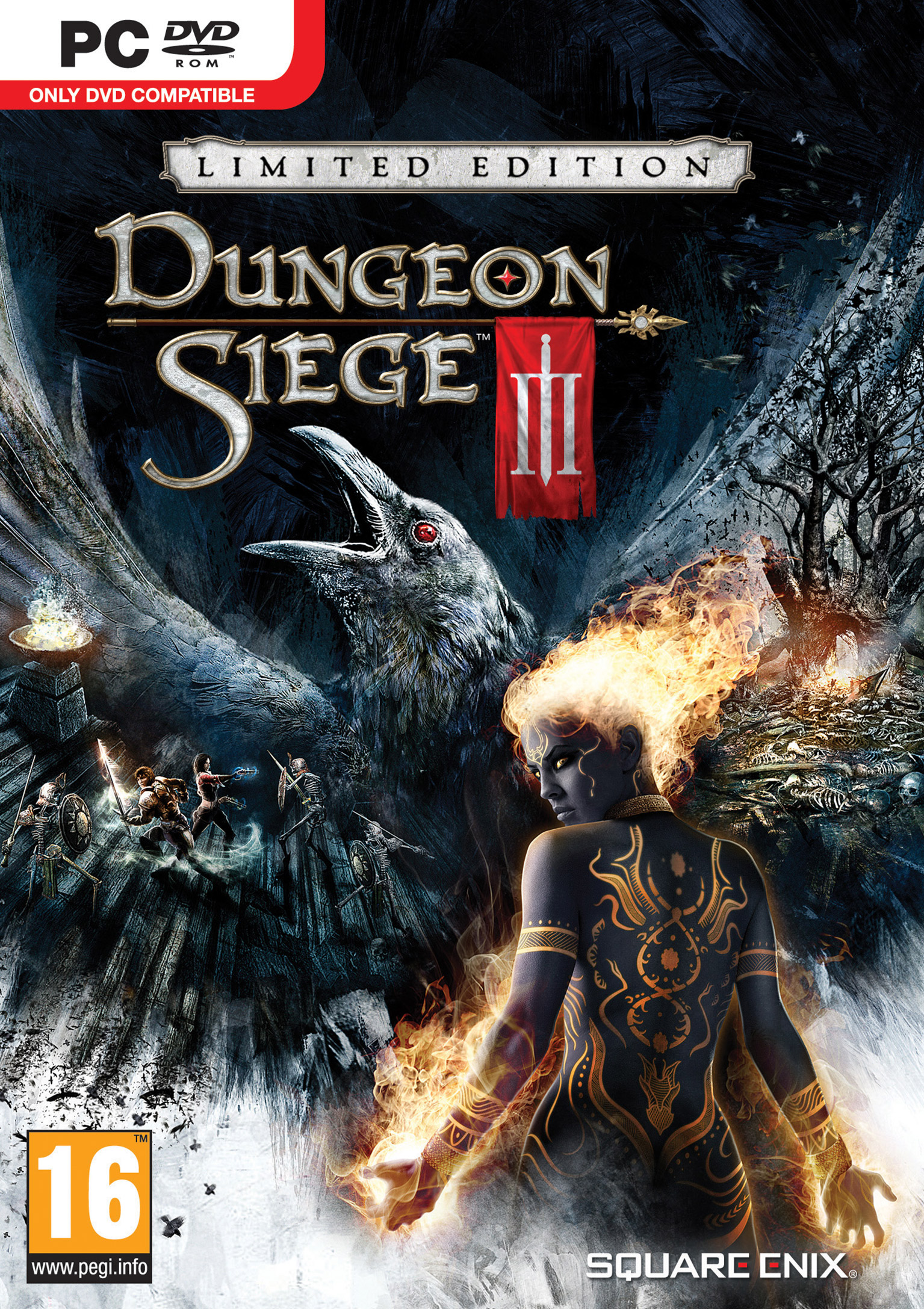 Dungeon Siege III - pedn DVD obal 2