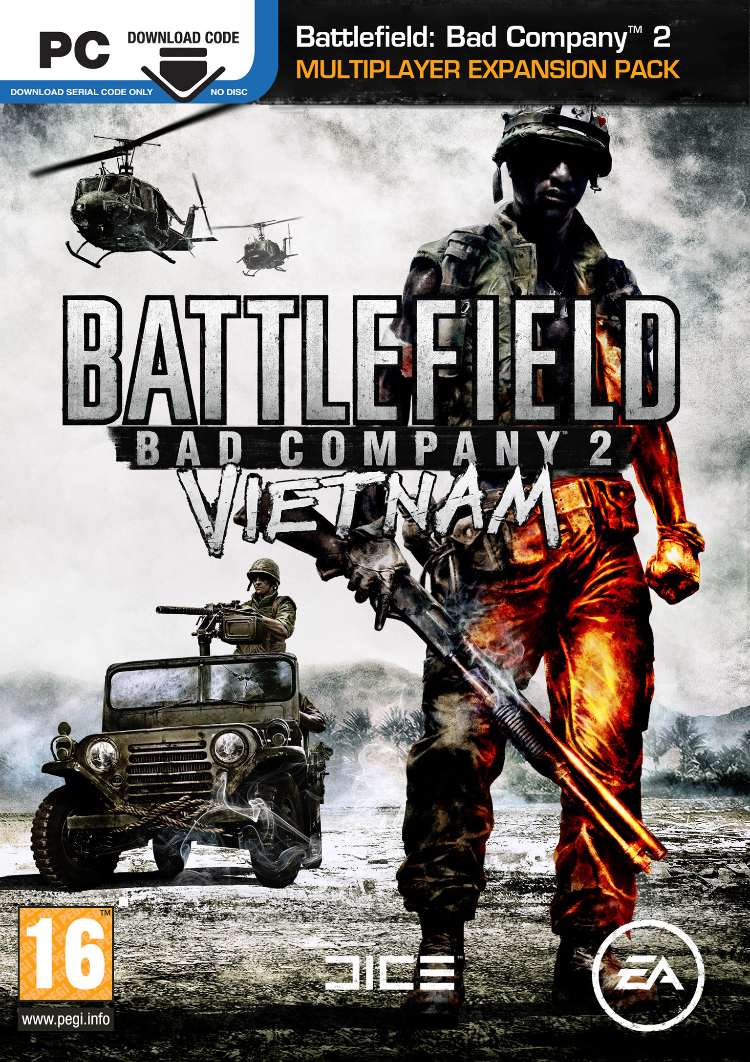 Battlefield: Bad Company 2 Vietnam - pedn DVD obal 2