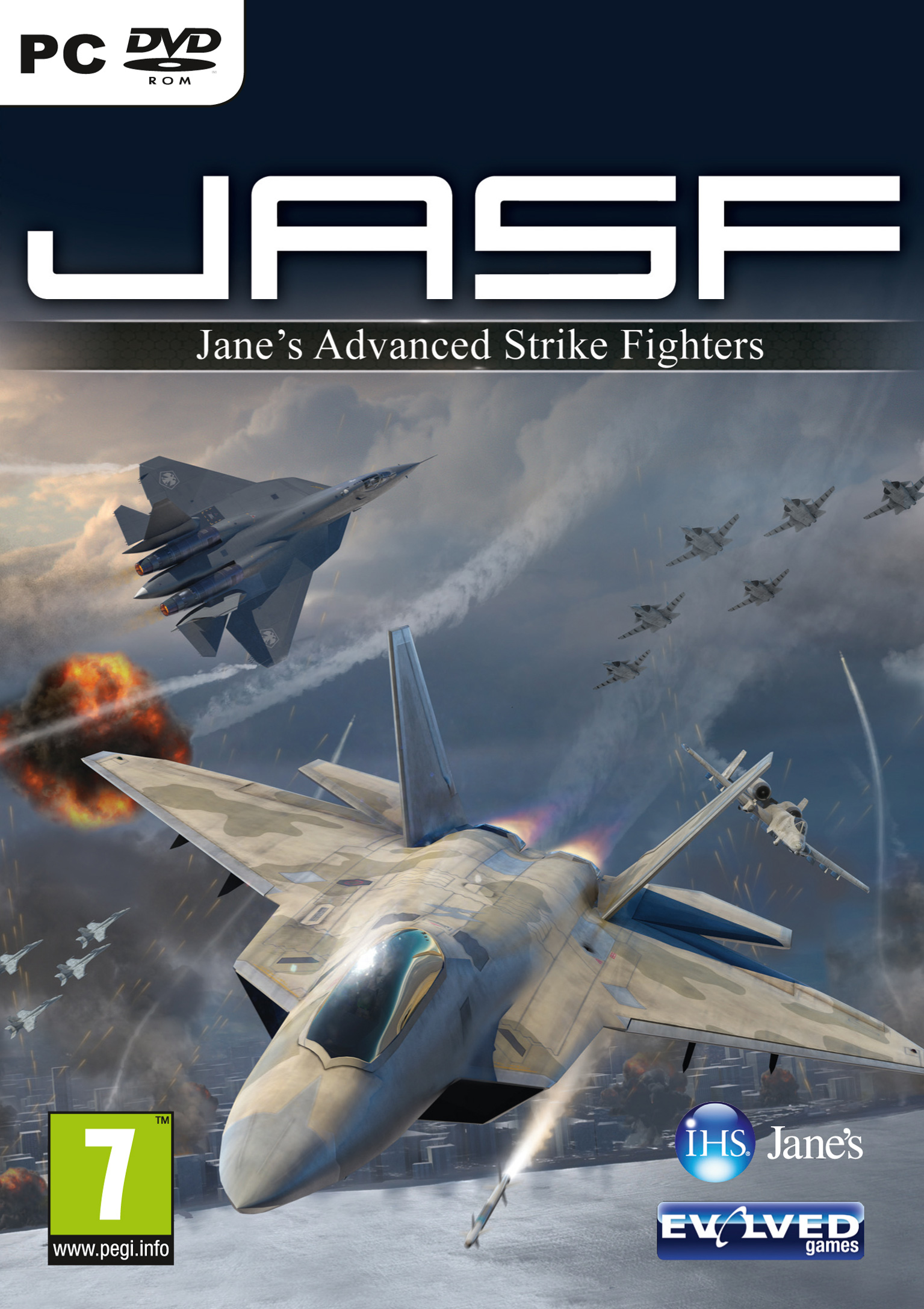 JASF Jane's Advanced Strike Fighters - pedn DVD obal